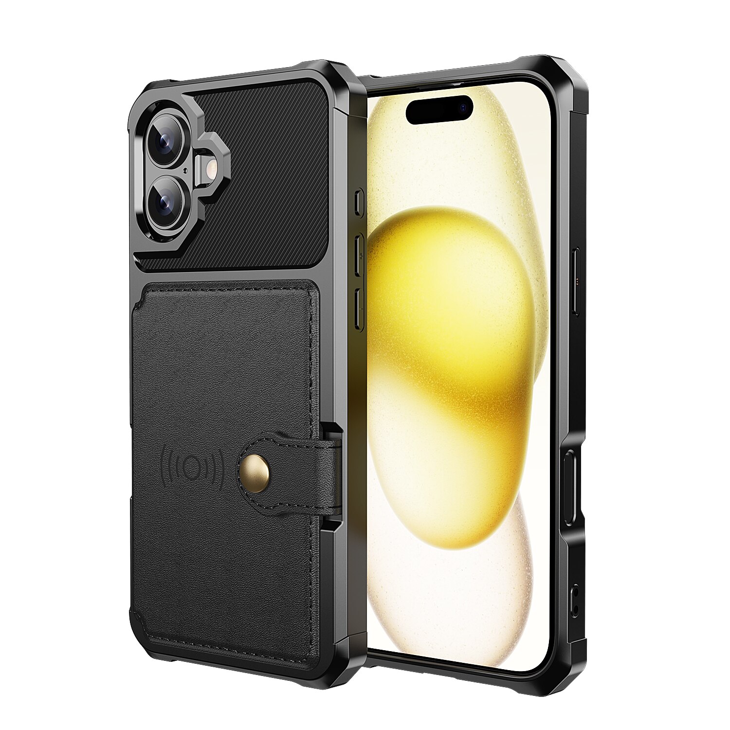 Tough Multi-slot Cover iPhone 17 Sort