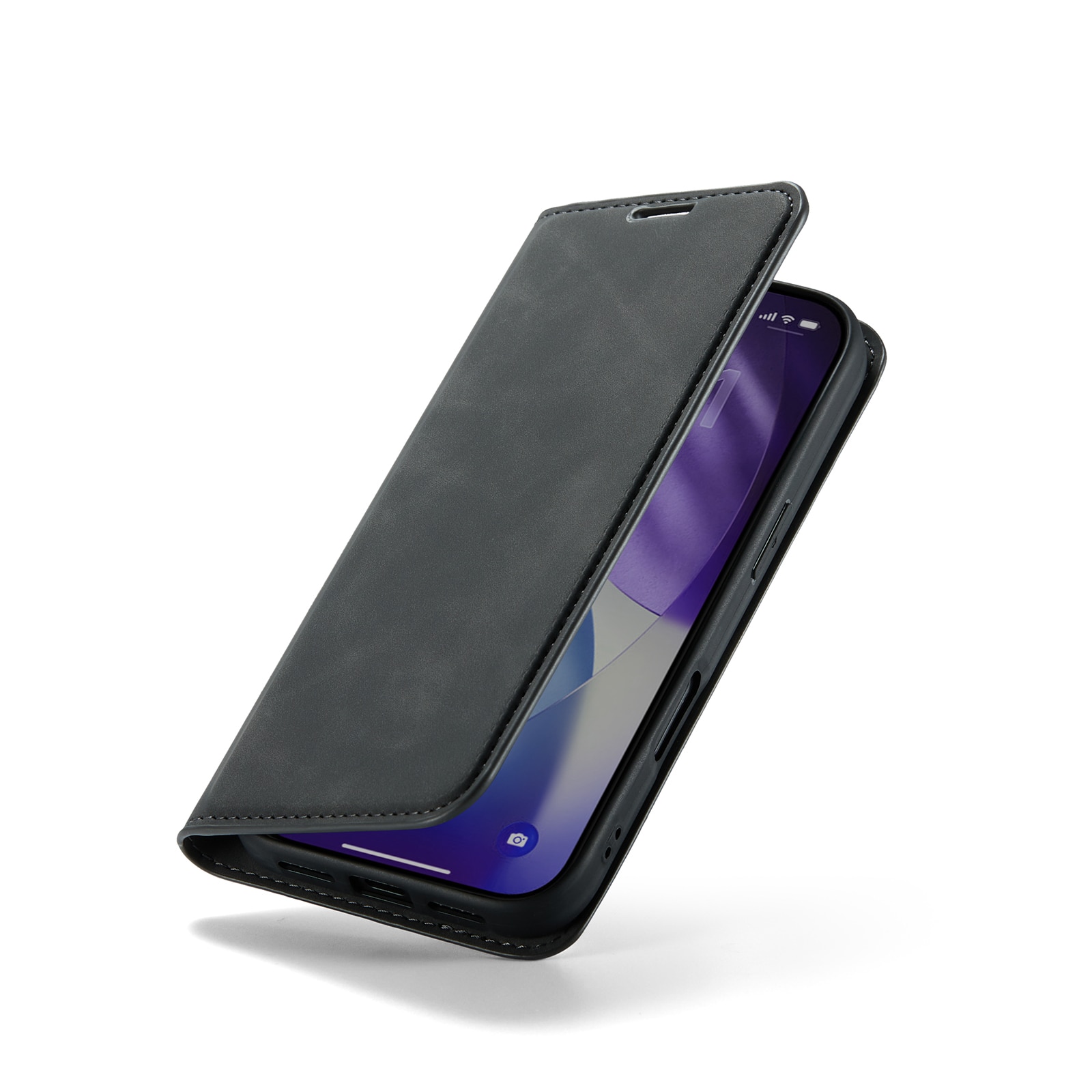 iPhone 17 Pro Max Slim Mobiltaske Sort