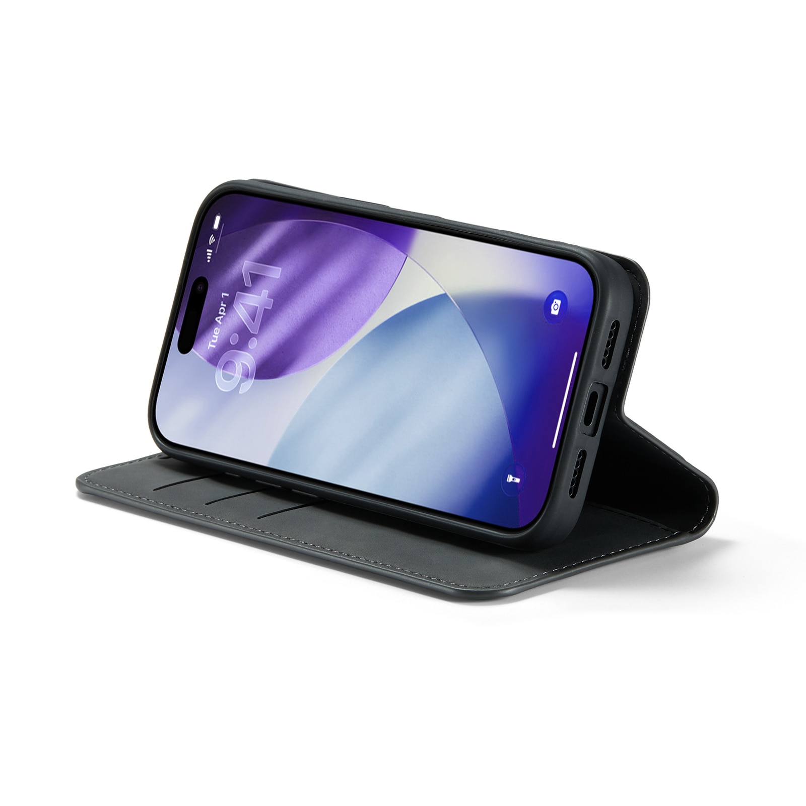 iPhone 17 Pro Max Slim Mobiltaske Sort