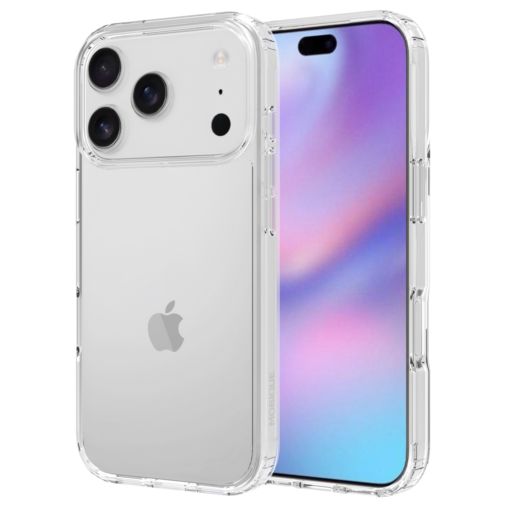 Hybridcover iPhone 17 Pro Max Gennemsigtig