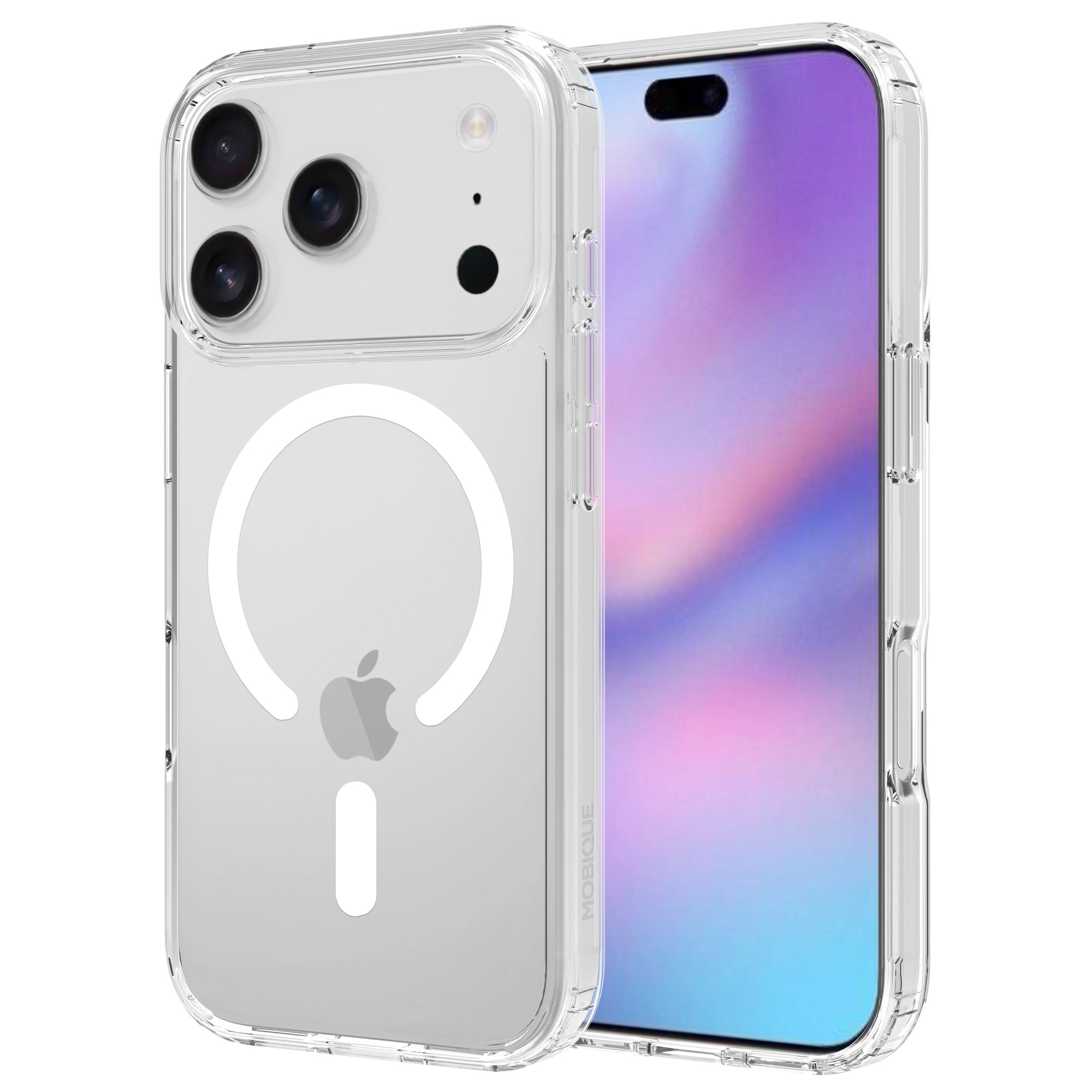 Hybridcover MagSafe iPhone 17 Pro Max Gennemsigtig