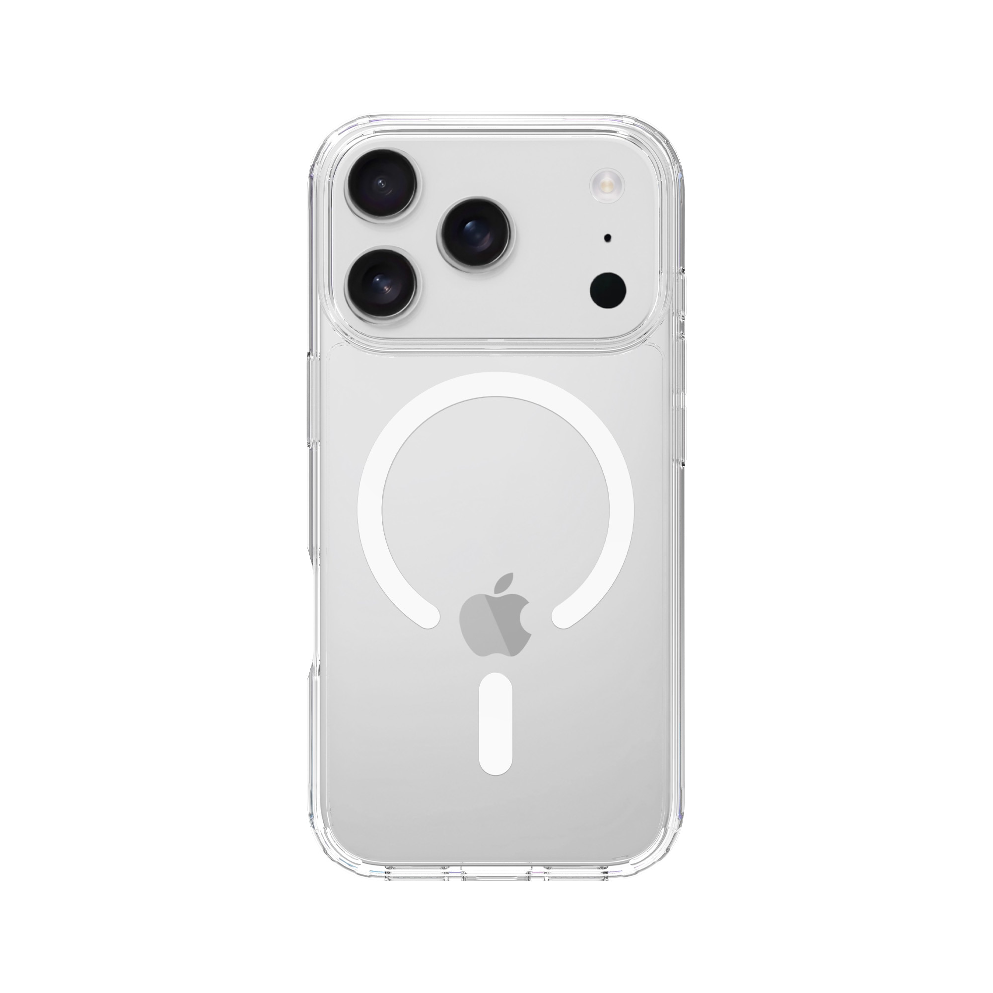 Hybridcover MagSafe iPhone 17 Pro Max Gennemsigtig
