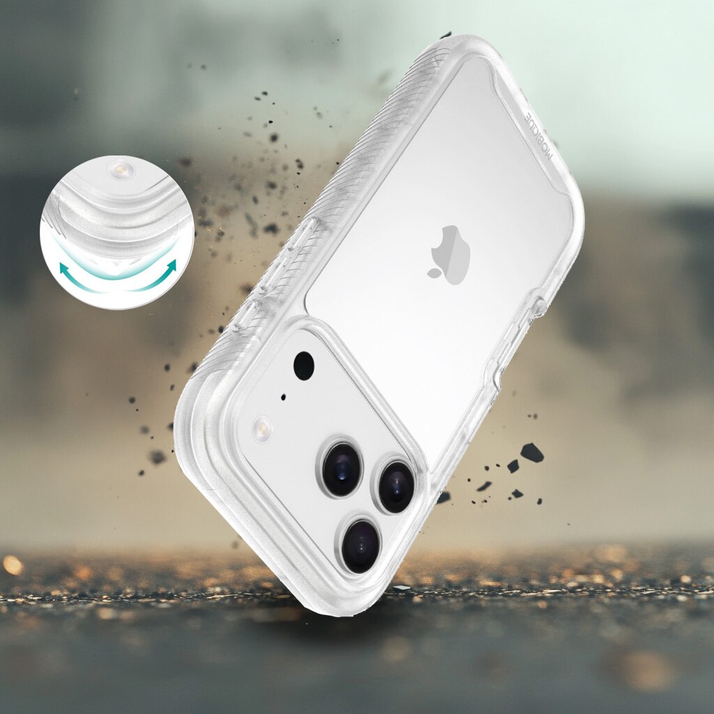 Full Protection Case iPhone 17 Pro Gennemsigtig