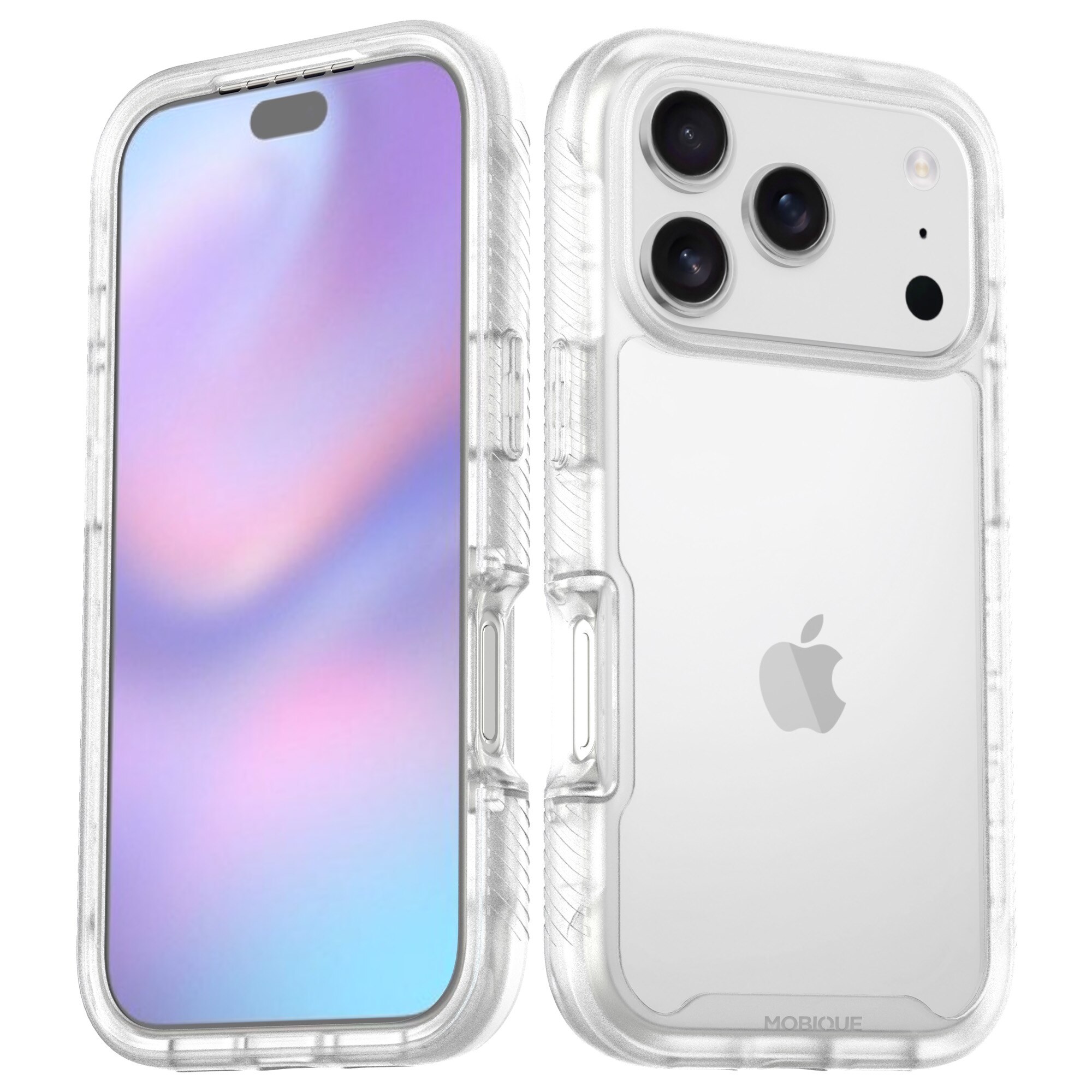 Full Protection Case iPhone 17 Pro Gennemsigtig