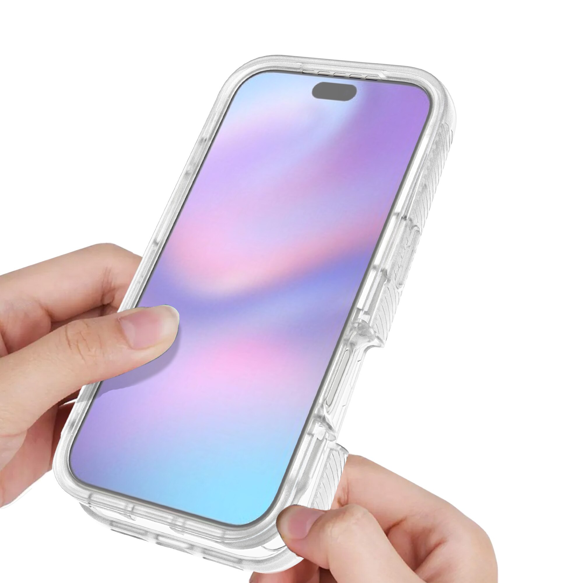 Full Protection Case iPhone 17 Pro Gennemsigtig