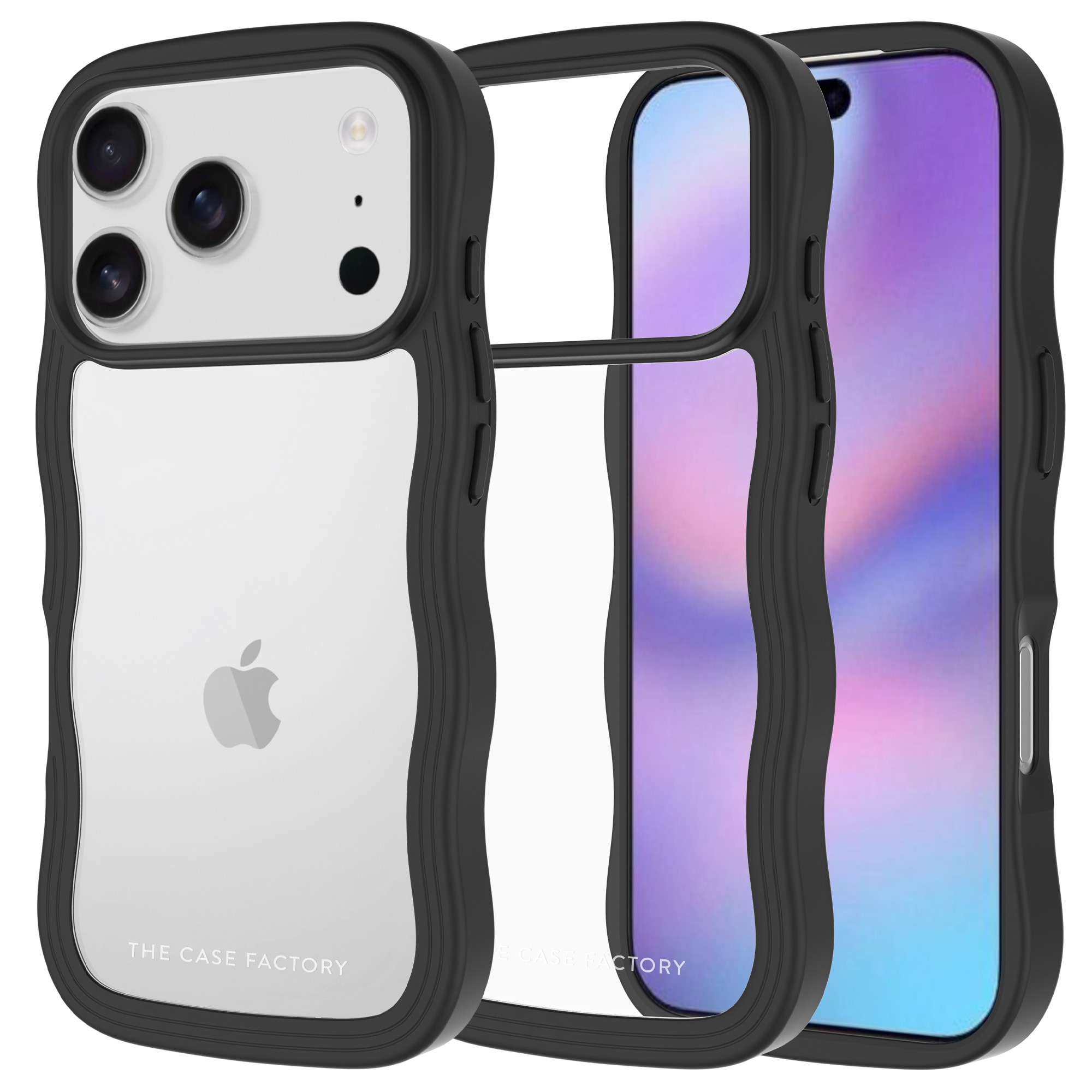 The Wave Case iPhone 17 Pro Sort