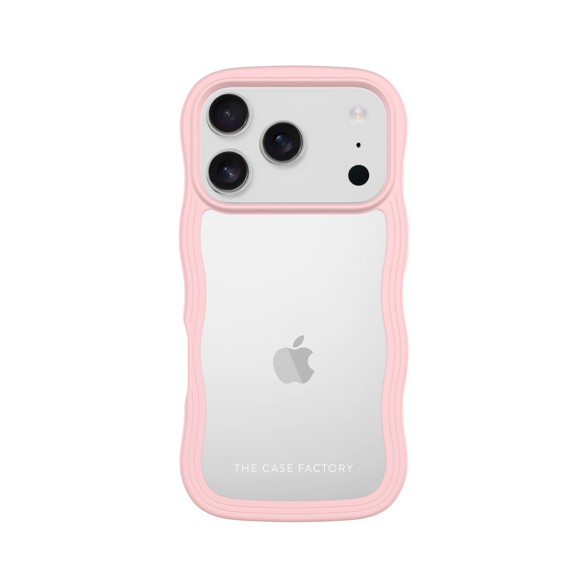 The Wave Case iPhone 17 Pro Lyserød