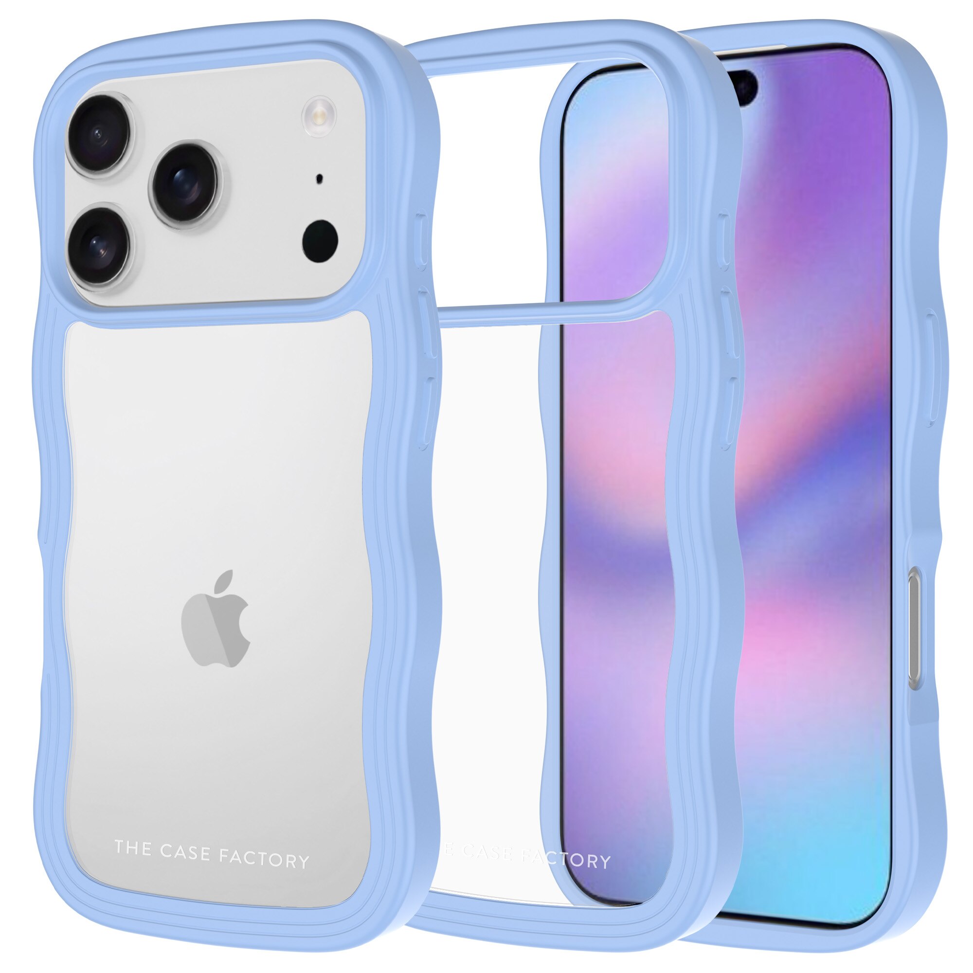 The Wave Case iPhone 17 Pro Blå