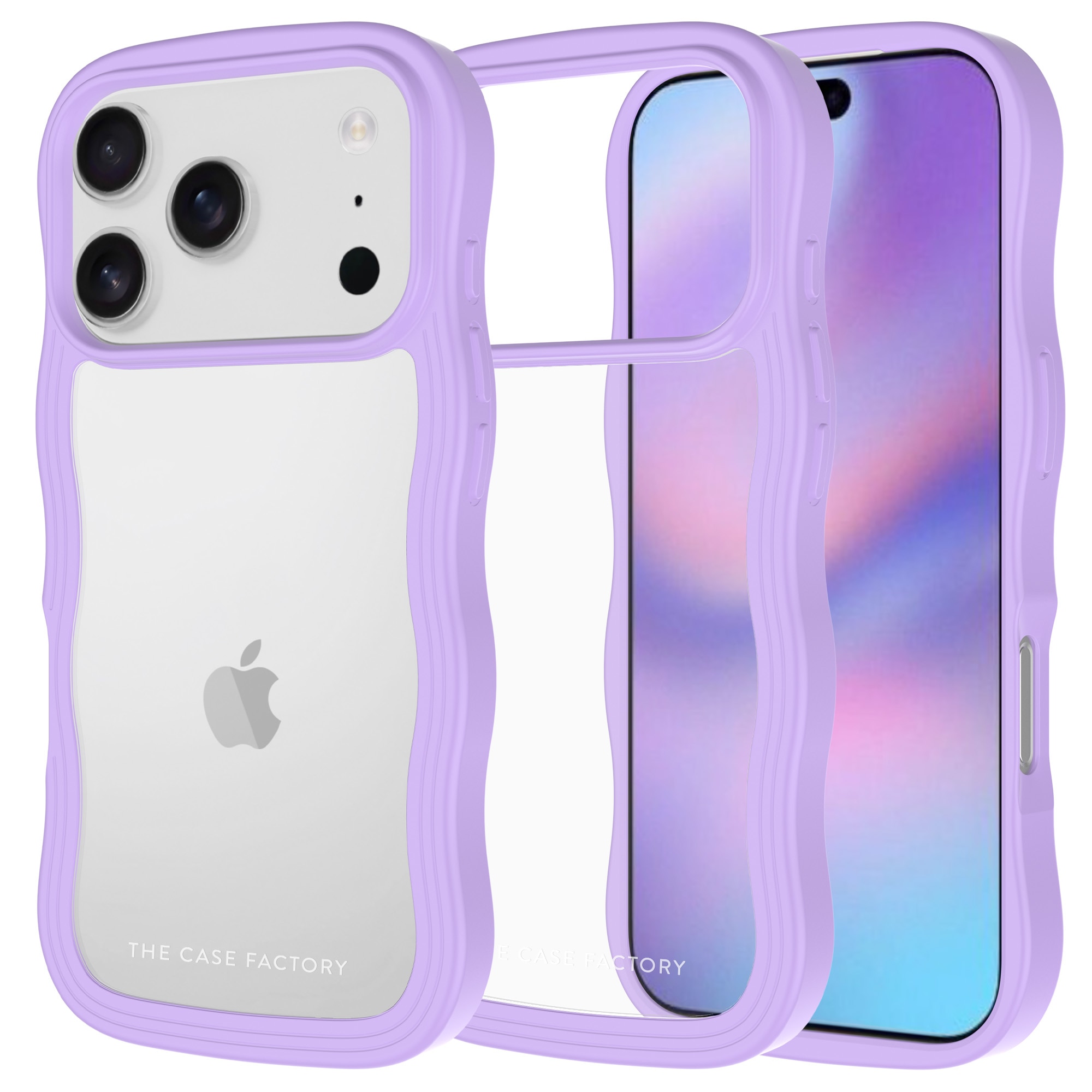 The Wave Case iPhone 17 Pro Lilla