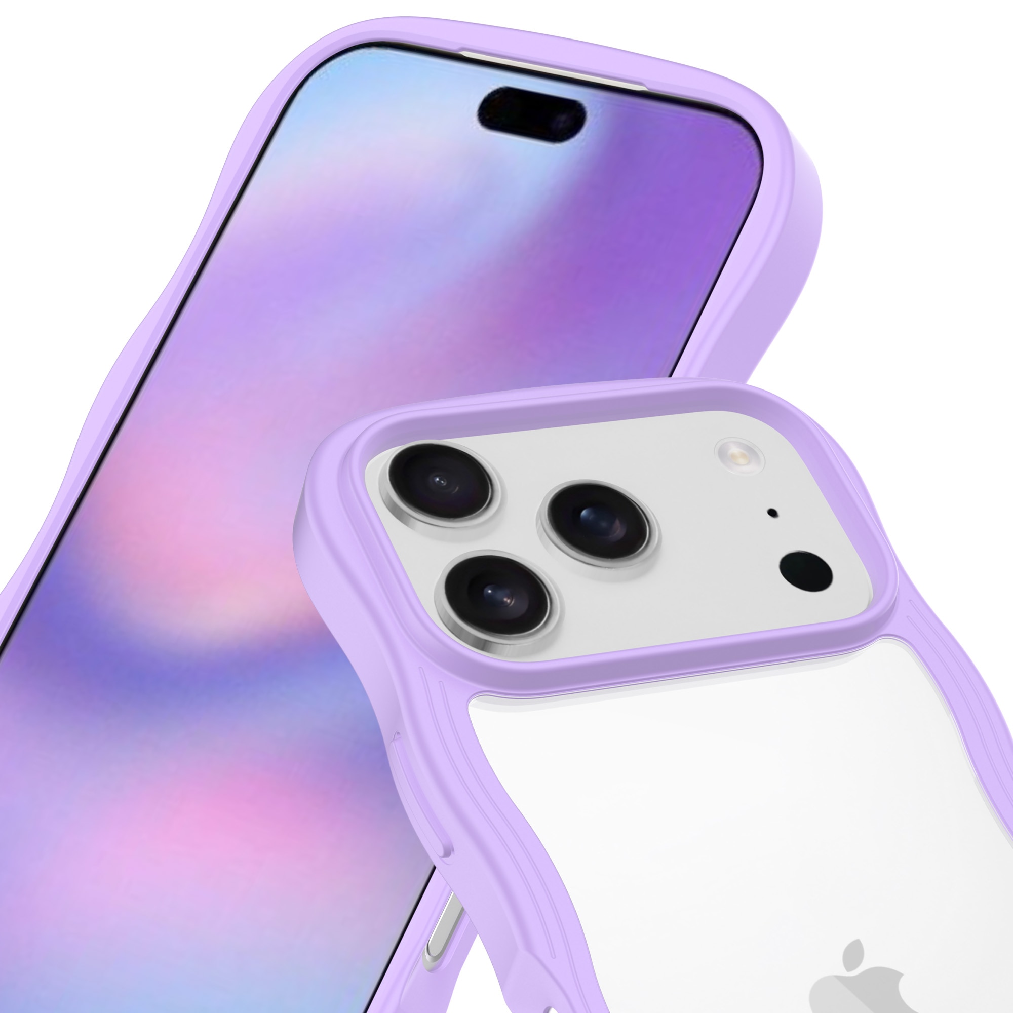 The Wave Case iPhone 17 Pro Lilla