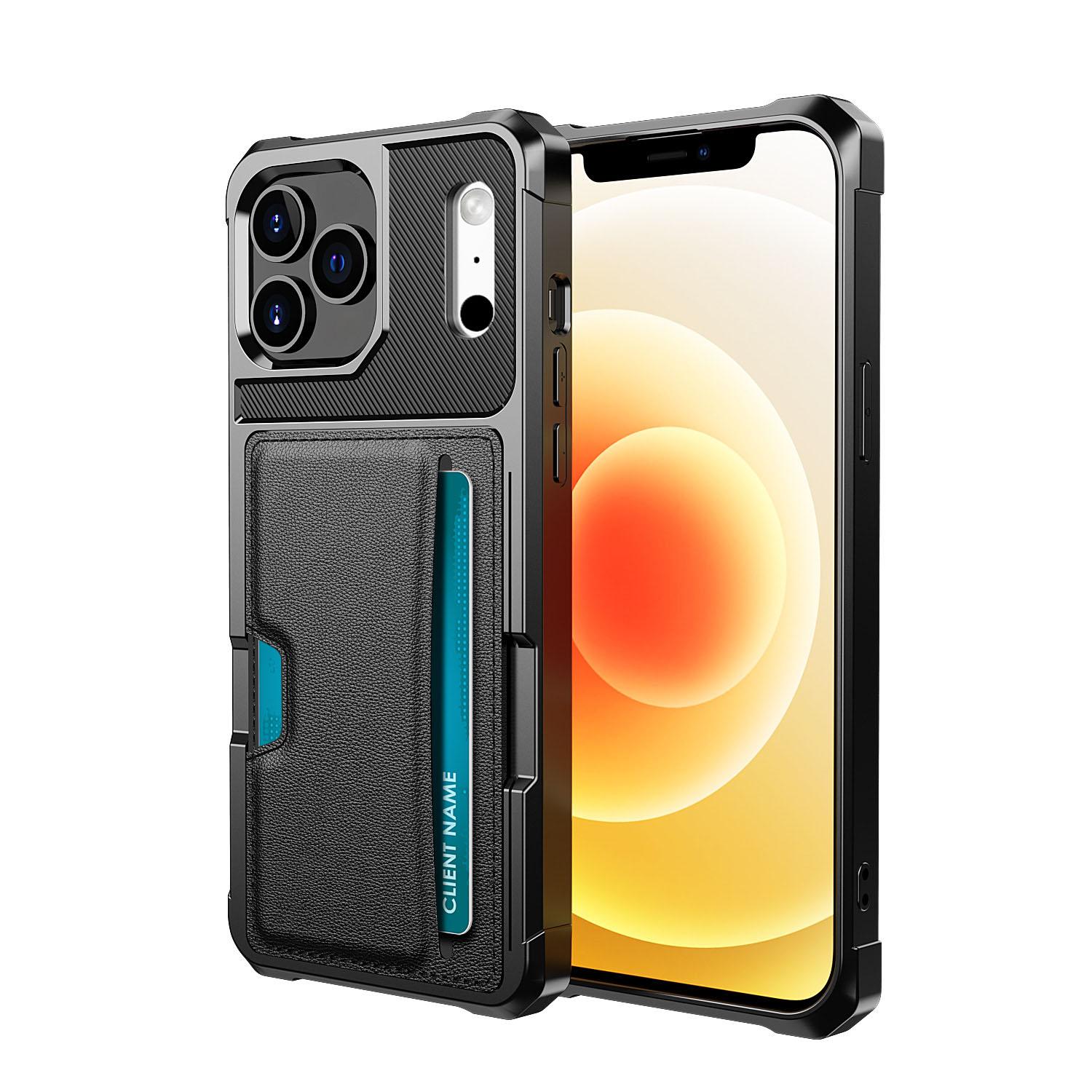Tough Card Case iPhone 17 Pro Max sort