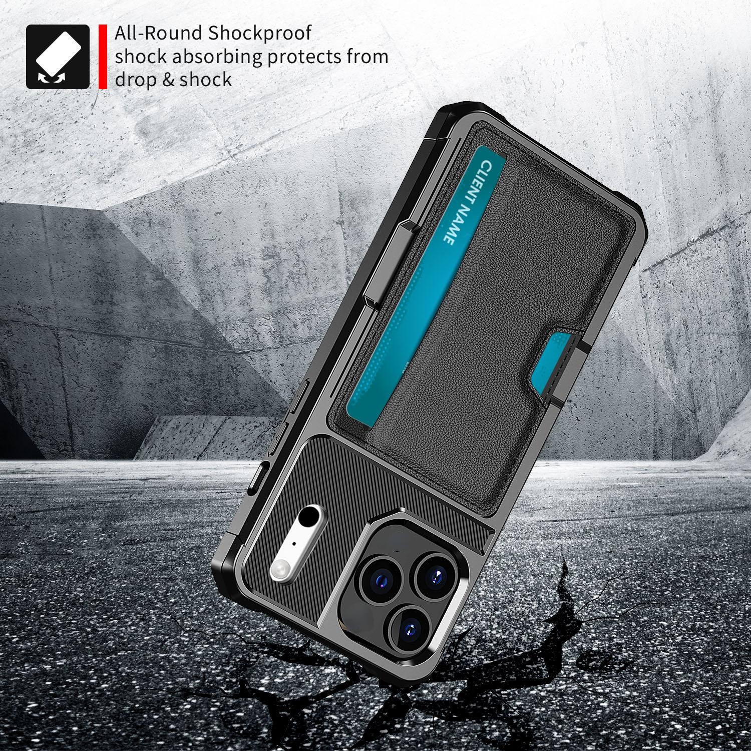 Tough Card Case iPhone 17 Pro Max sort