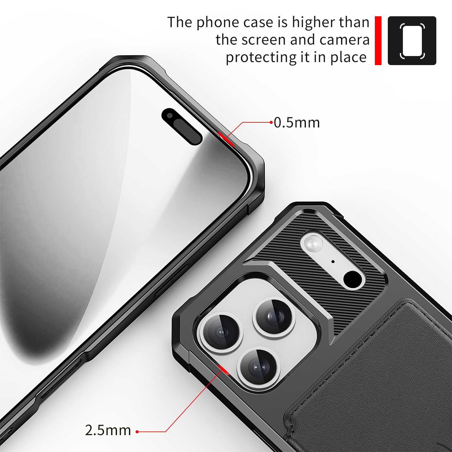 Tough Multi-slot Cover iPhone 17 Pro Max Sort