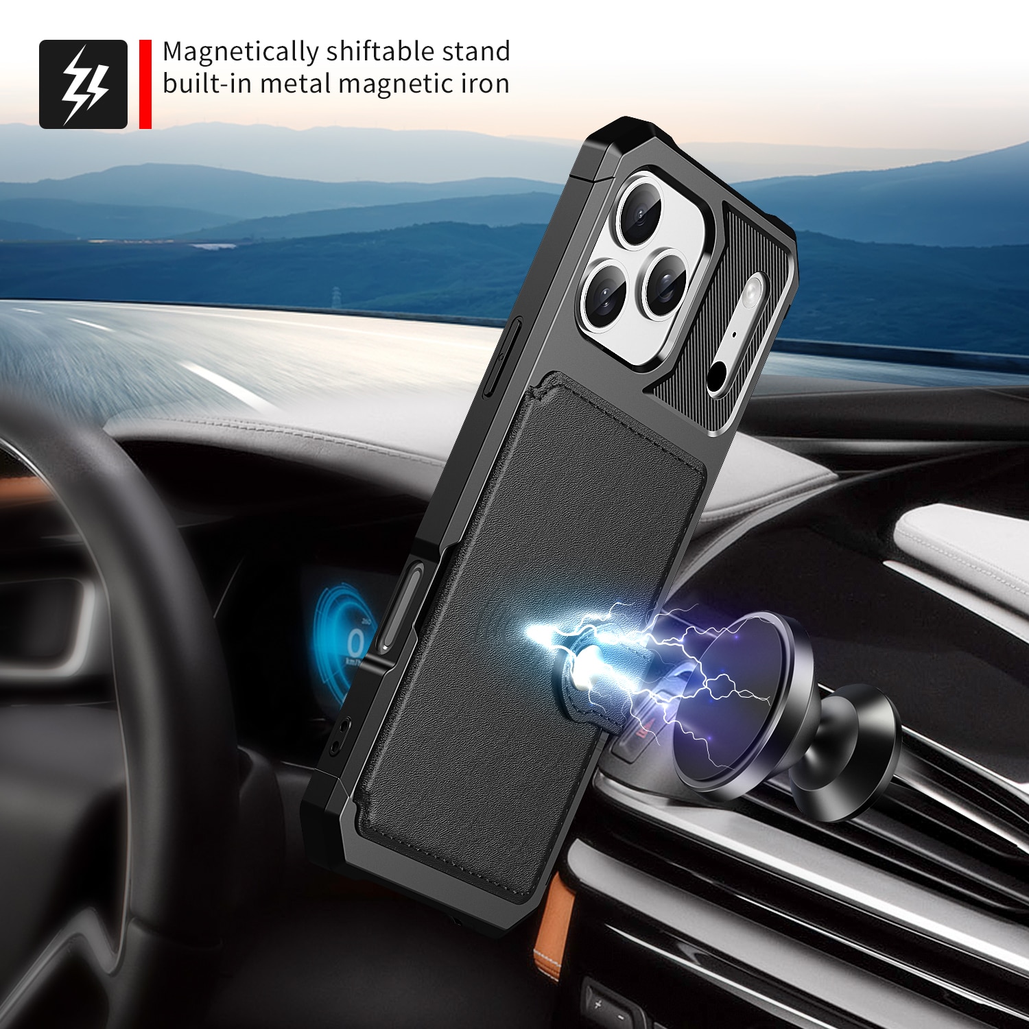 Tough Multi-slot Cover iPhone 17 Pro Max Sort