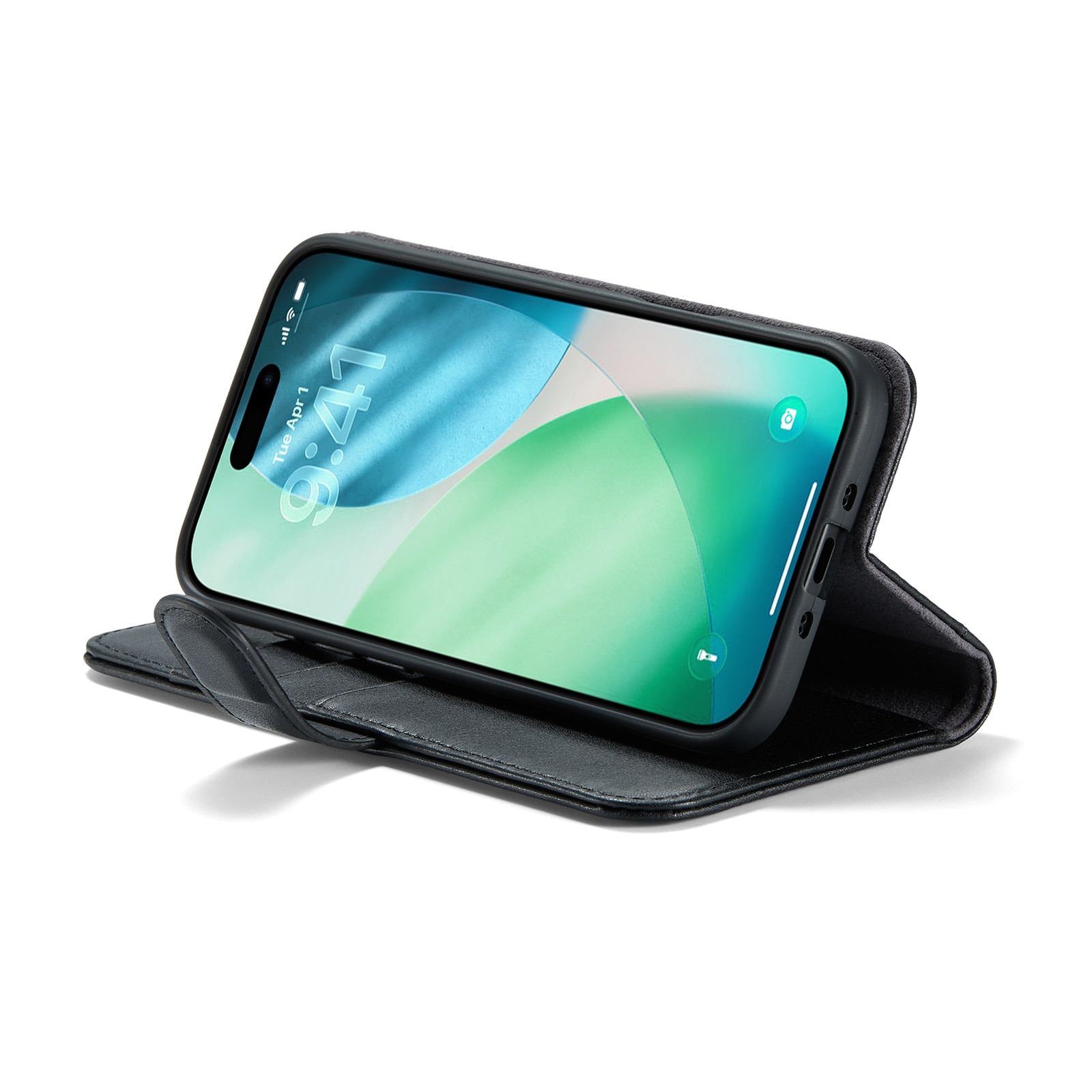 Ægte Læderetui iPhone Air Sort