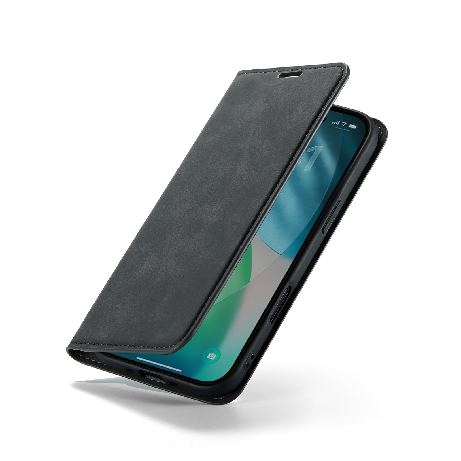 iPhone Air Slim Mobiltaske Sort