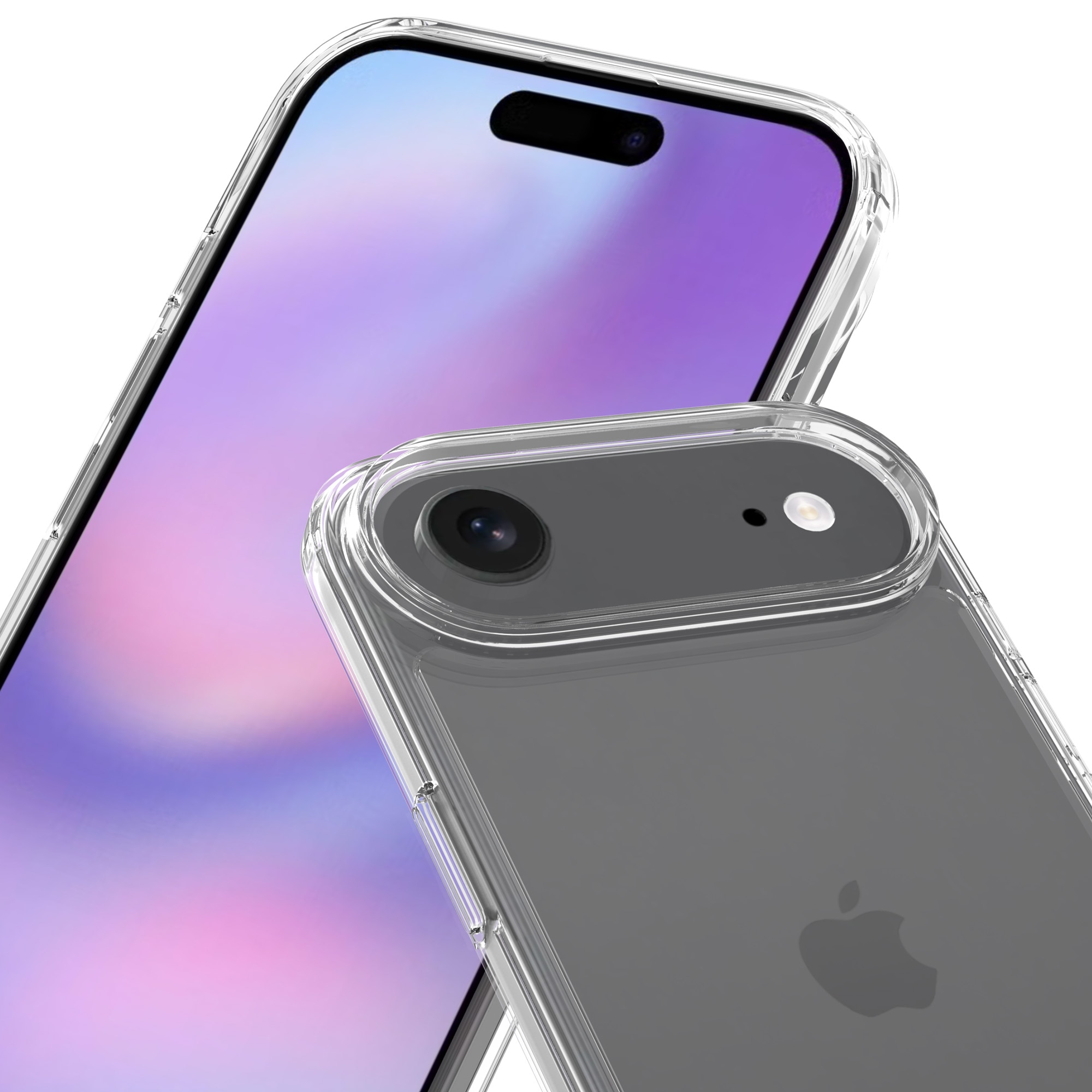 Hybridcover iPhone Air Gennemsigtig