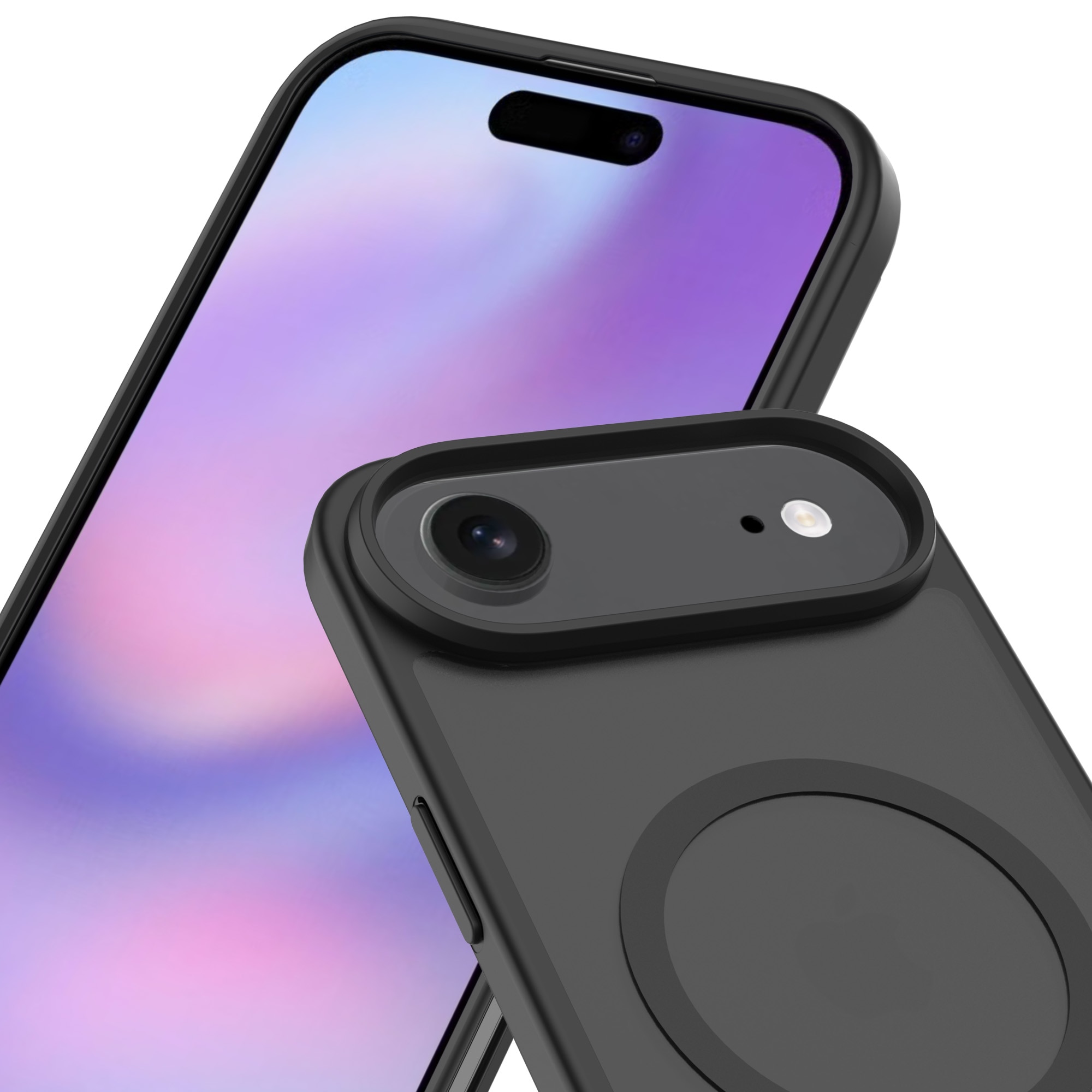 Magnetic Hybrid Cover iPhone Air Frosted Black