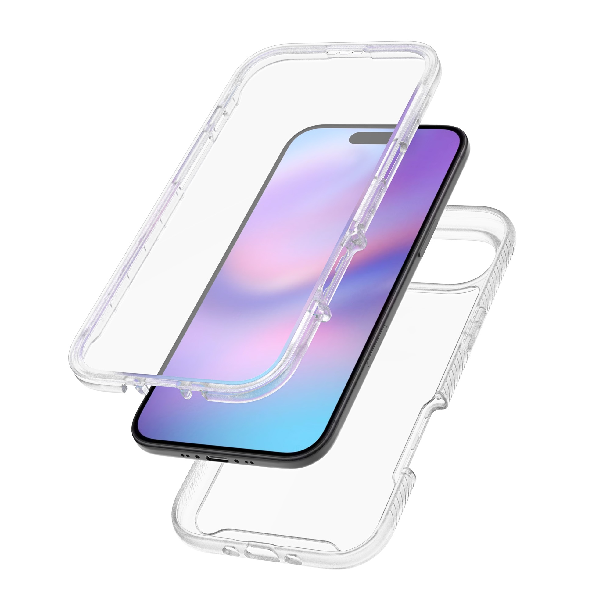 Full Protection Case iPhone 17 Air Gennemsigtig