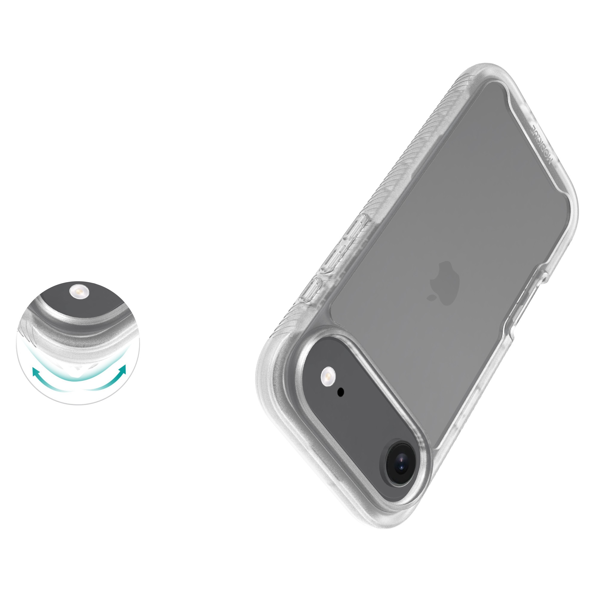 Full Protection Case iPhone 17 Air Gennemsigtig