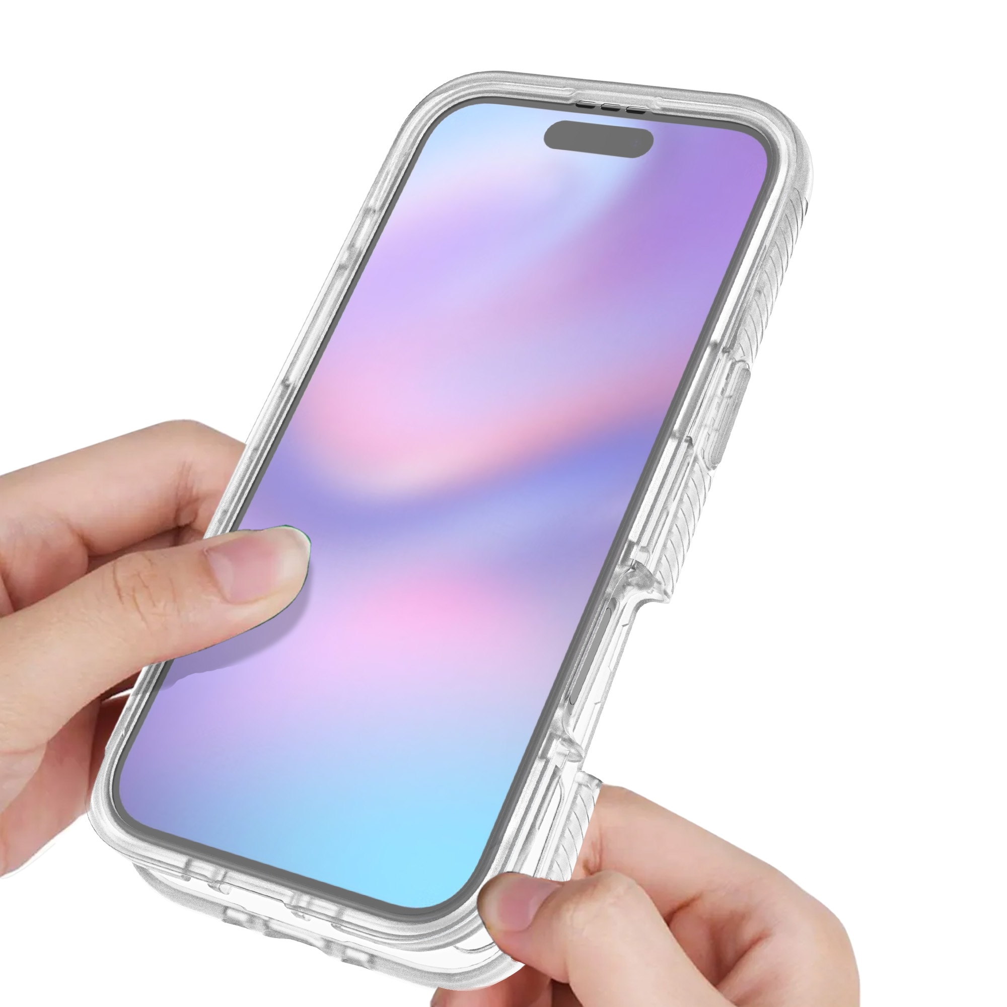 Full Protection Case iPhone 17 Air Gennemsigtig