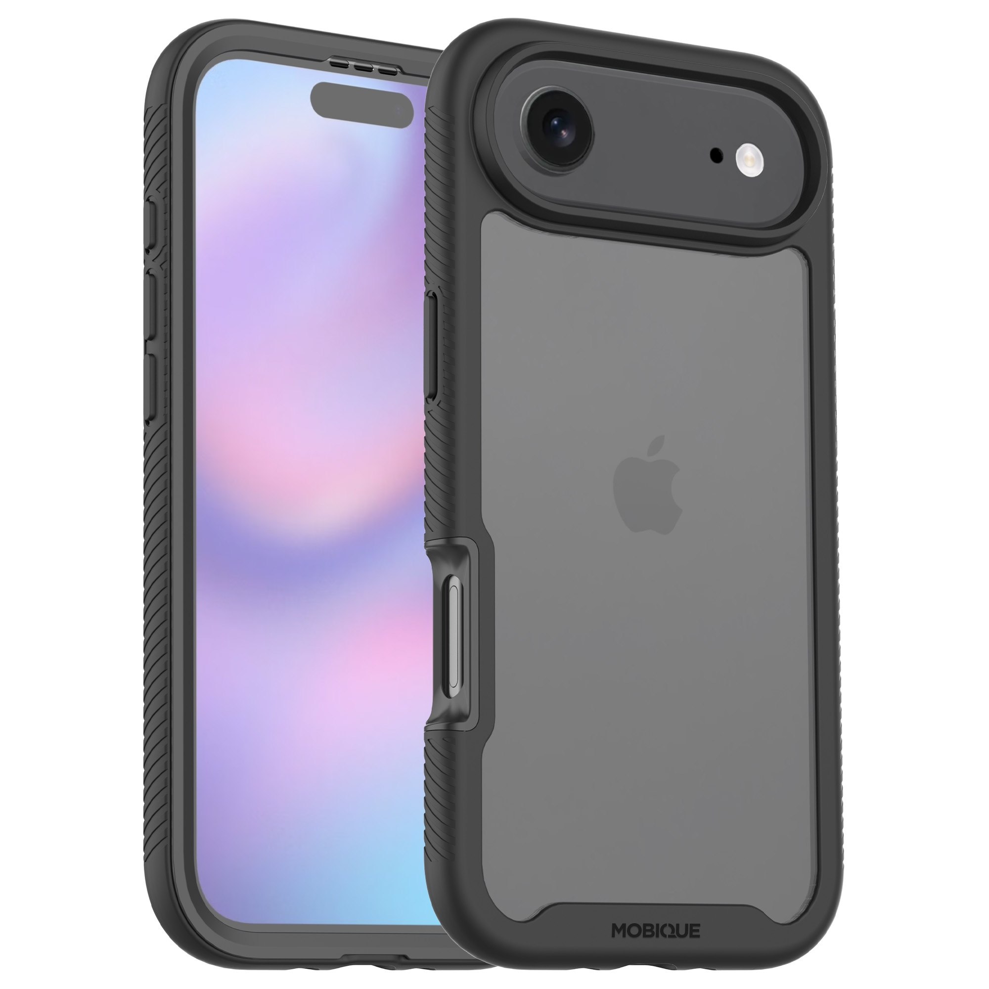 Full Protection Case iPhone 17 Air Sort/gennemsigtig
