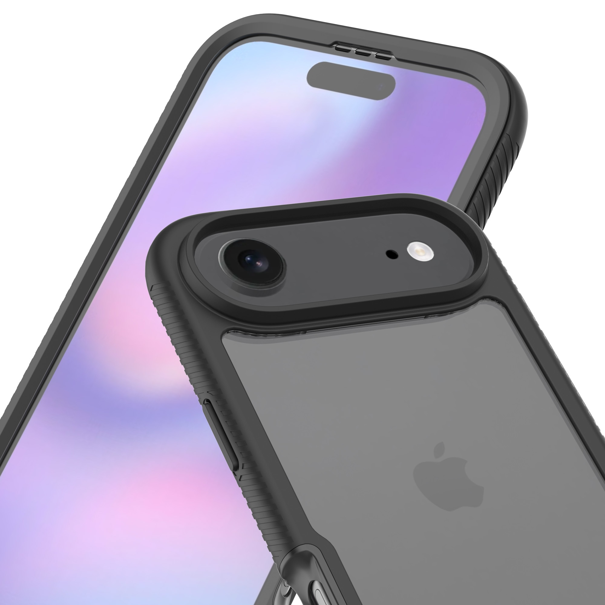 Full Protection Case iPhone 17 Air Sort/gennemsigtig