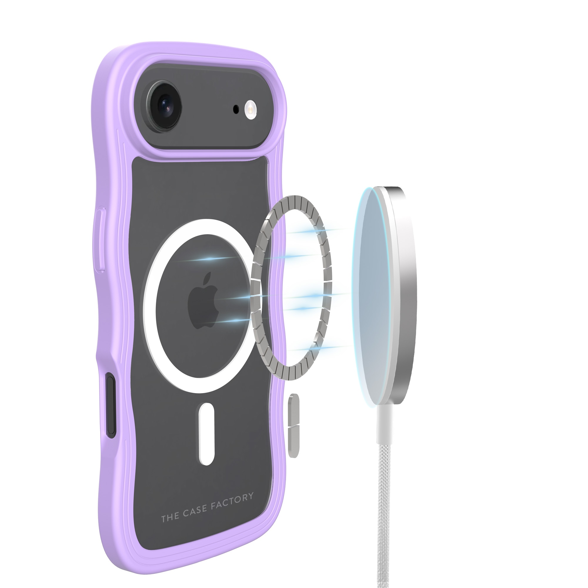 The Wave Mag Case iPhone Air Lilla