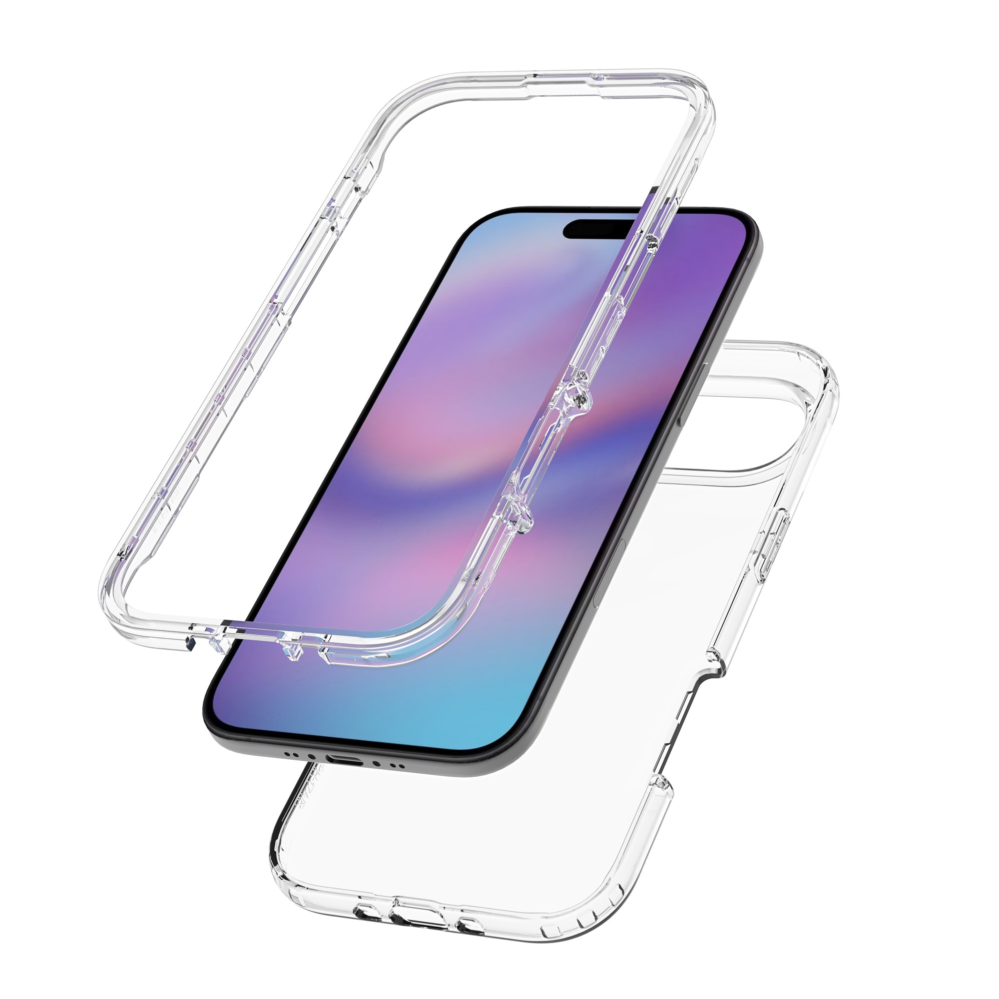 Full Cover Case iPhone 17 Air Gennemsigtig