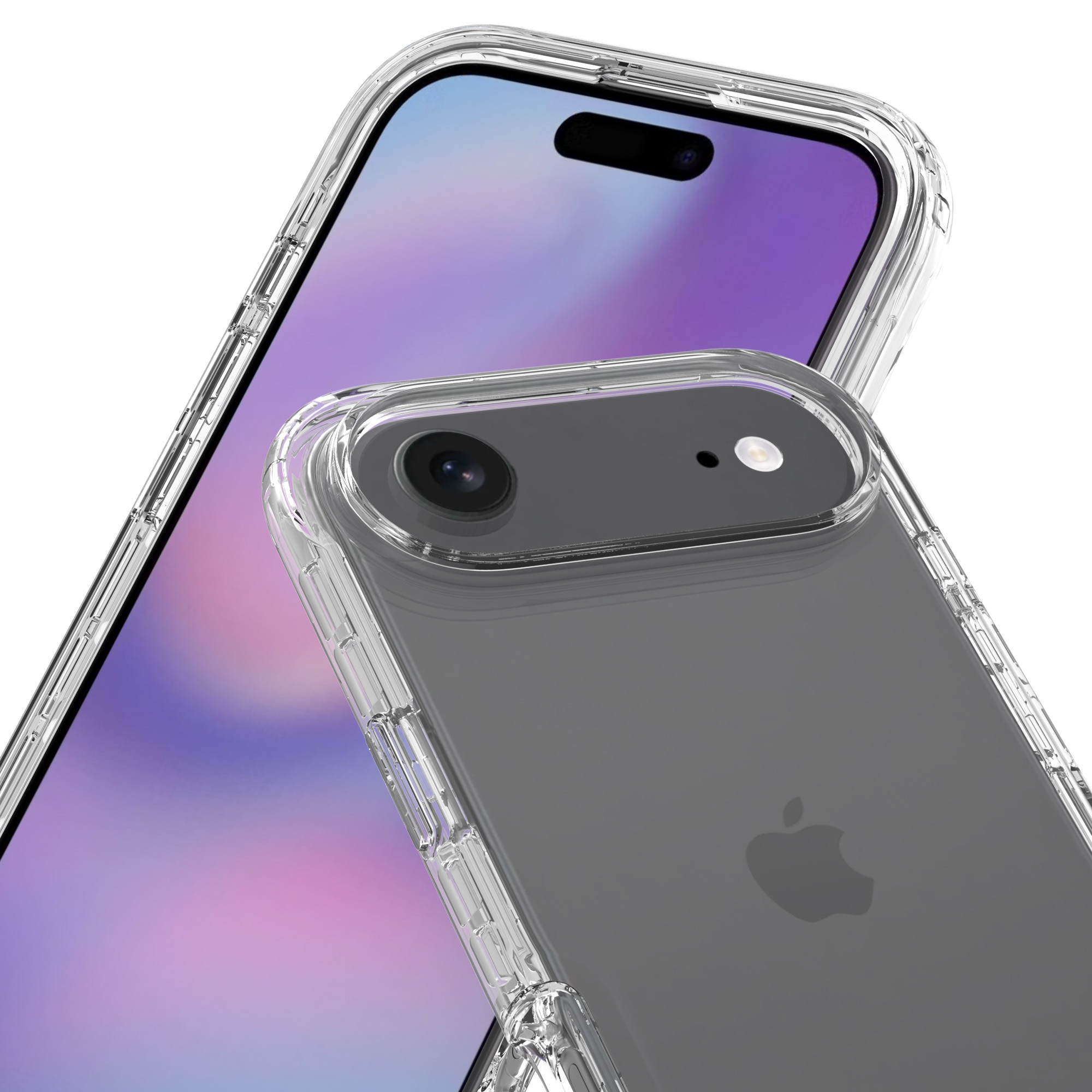 Full Cover Case iPhone 17 Air Gennemsigtig