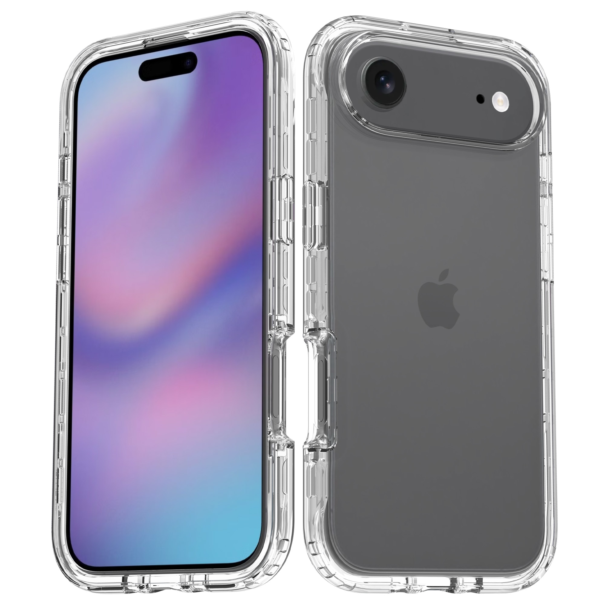 Full Cover Case iPhone 17 Air Gennemsigtig