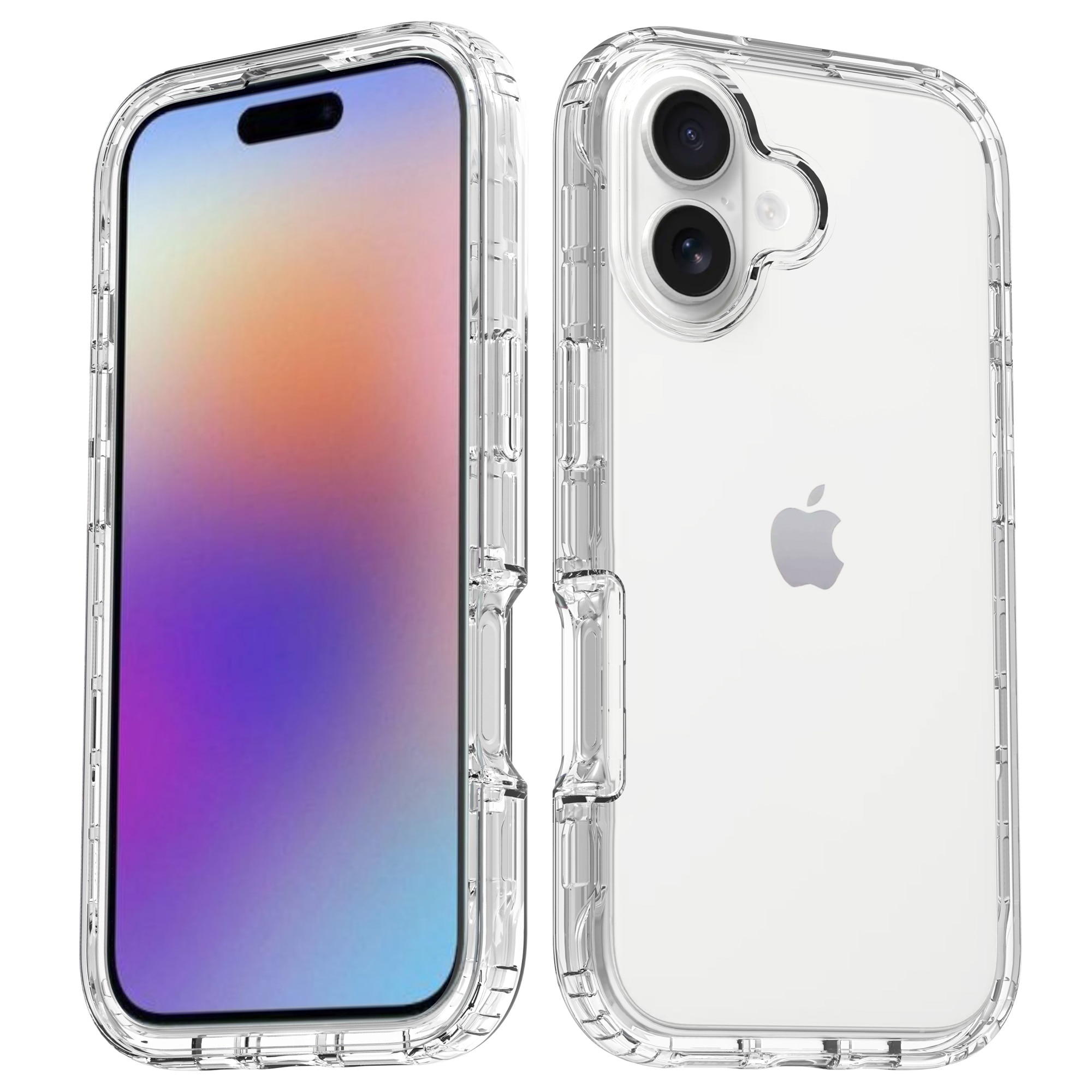 Full Cover Case iPhone 17 Gennemsigtig