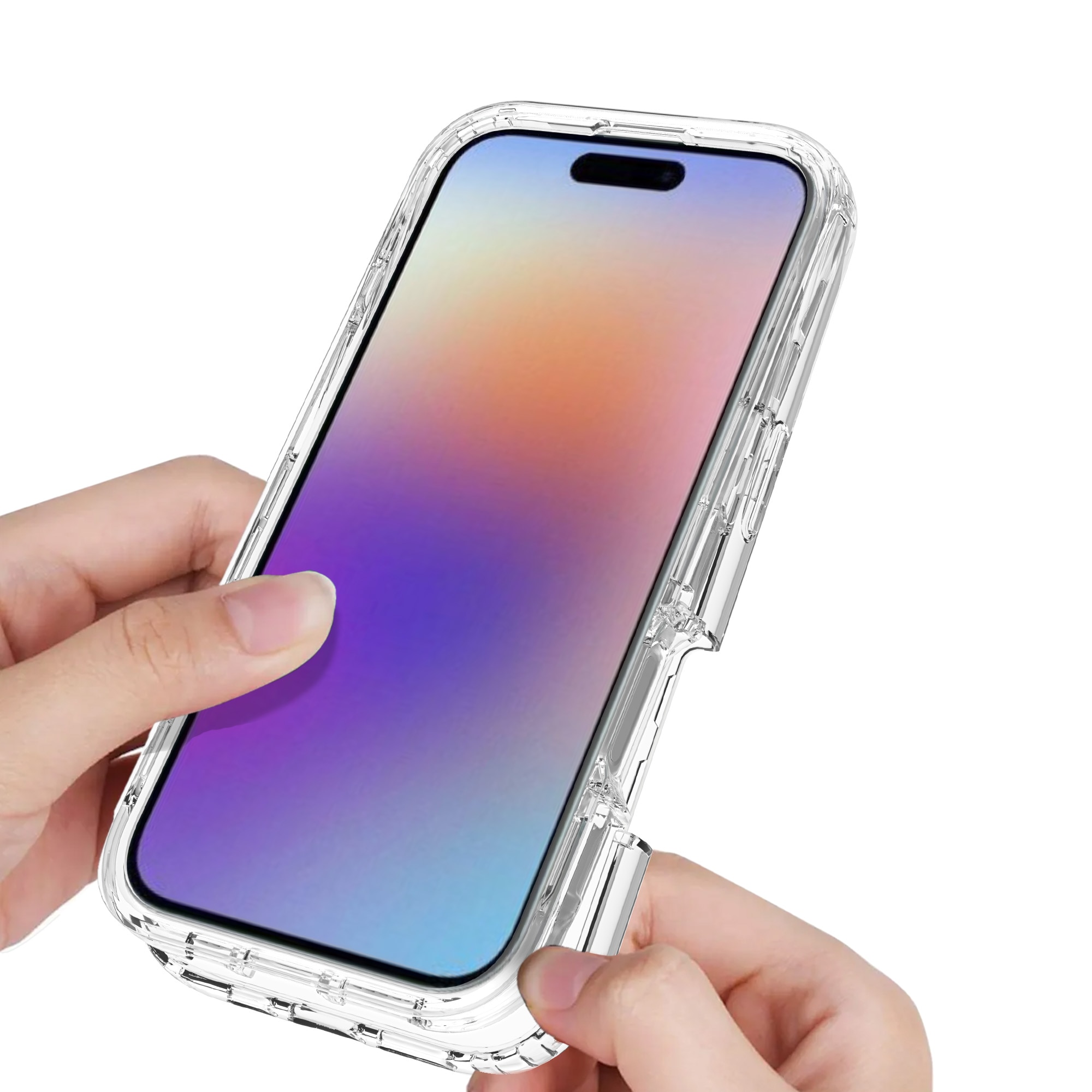Full Cover Case iPhone 17 Gennemsigtig
