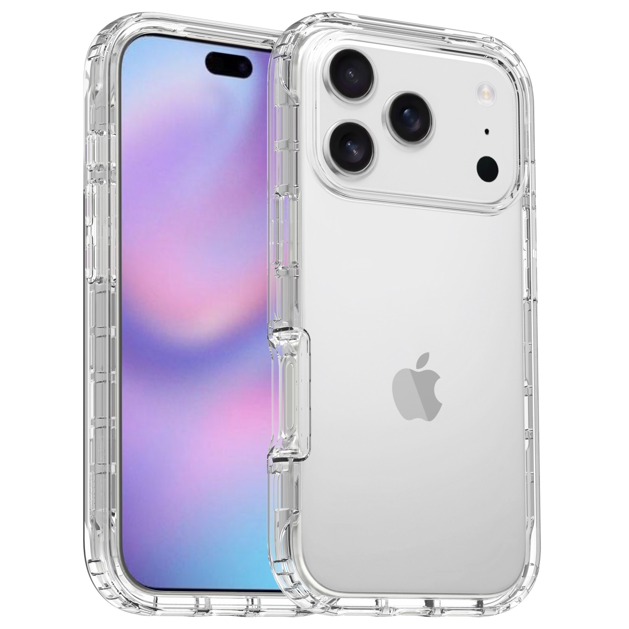 Full Cover Case iPhone 17 Pro Max Gennemsigtig