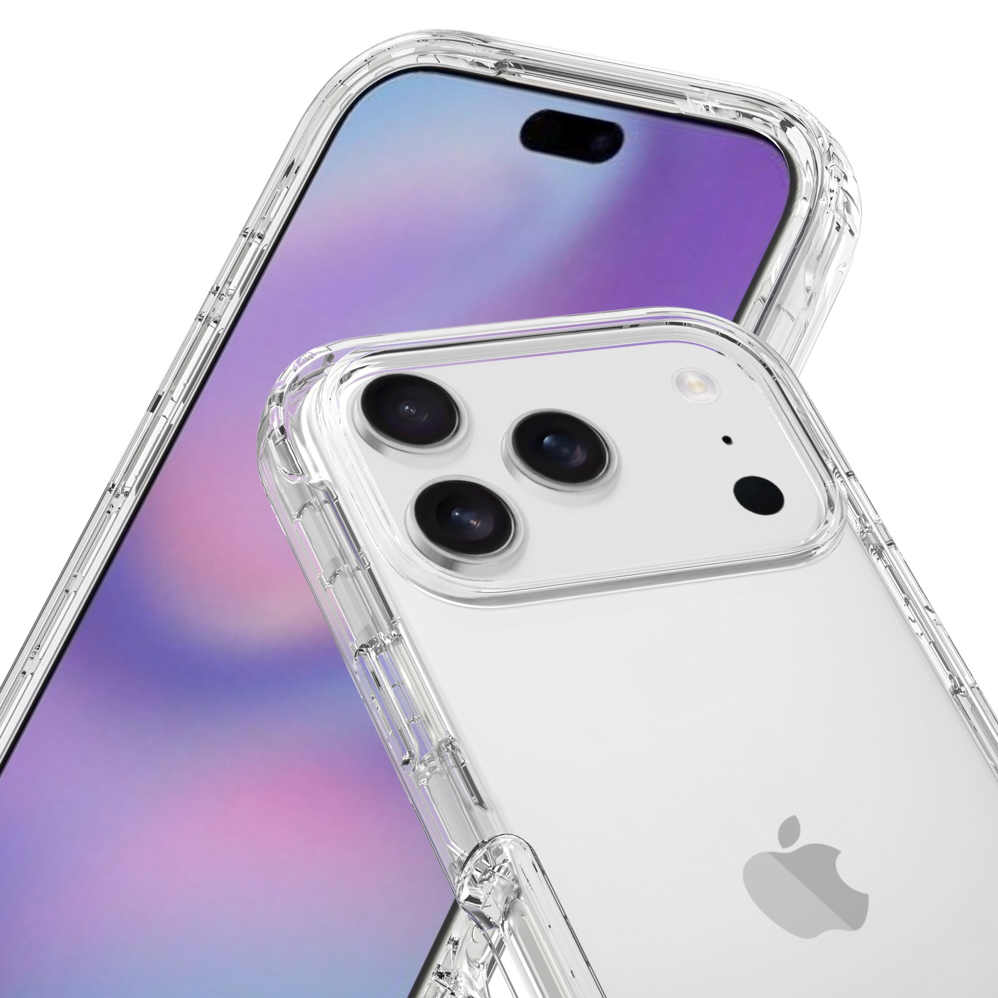 Full Cover Case iPhone 17 Pro Max Gennemsigtig