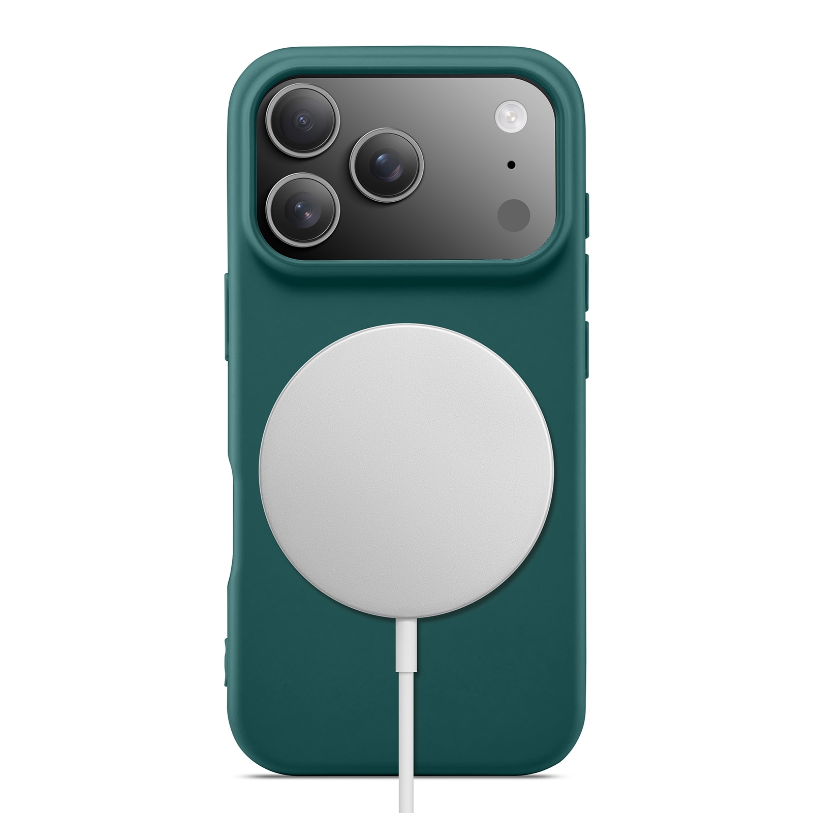 TPU Cover MagSafe iPhone 17 Pro Mørkegrøn