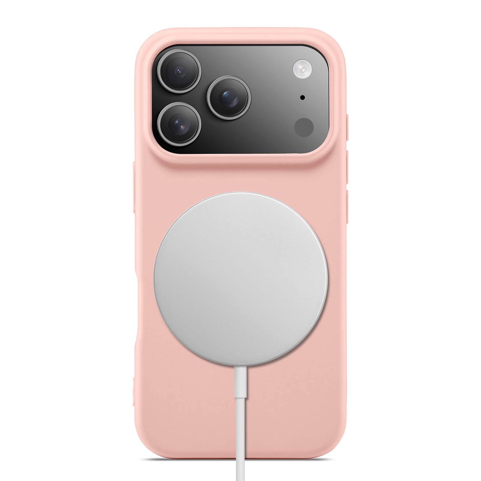 TPU Cover MagSafe iPhone 17 Pro Max Lyserød