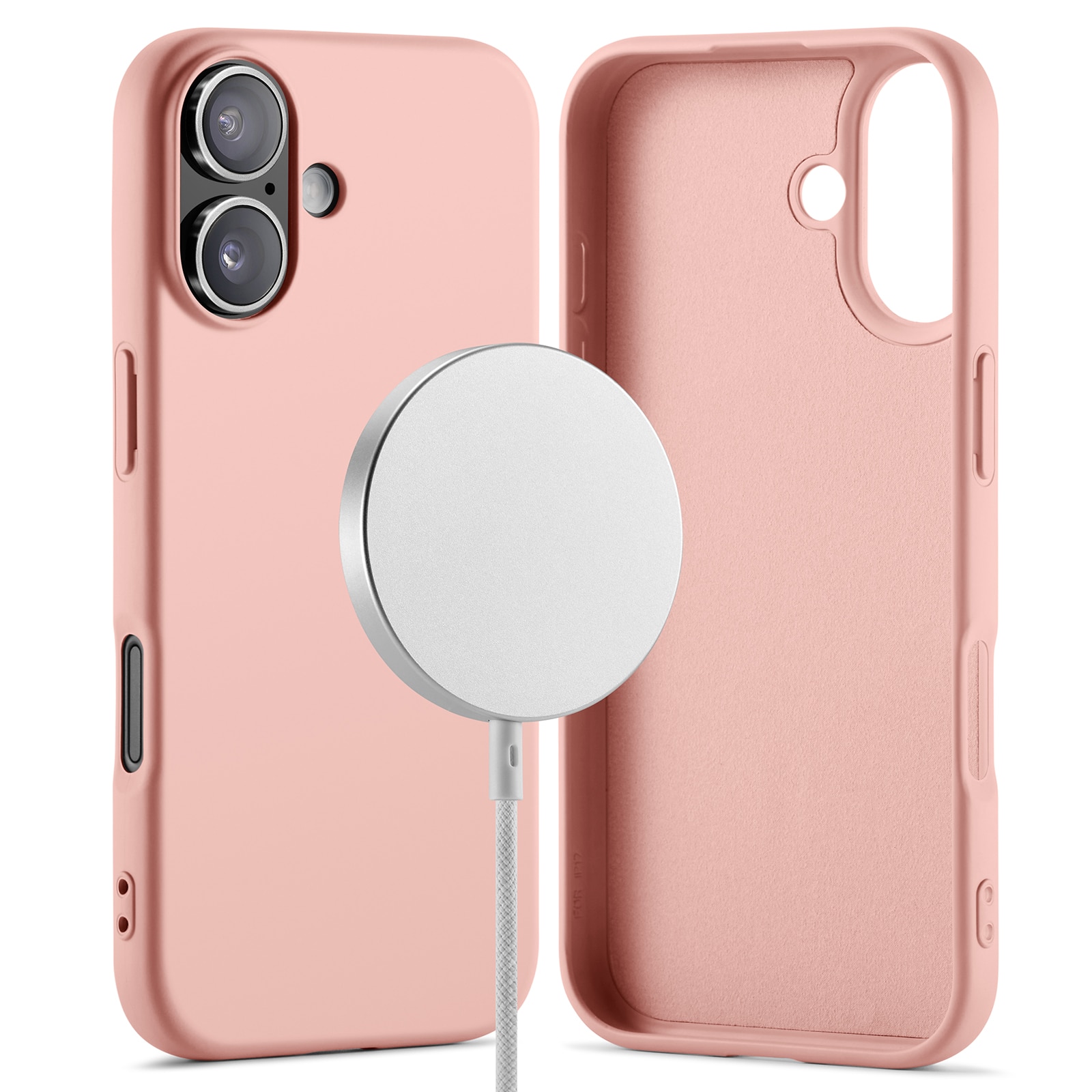 TPU Cover MagSafe iPhone 17 Lyserød