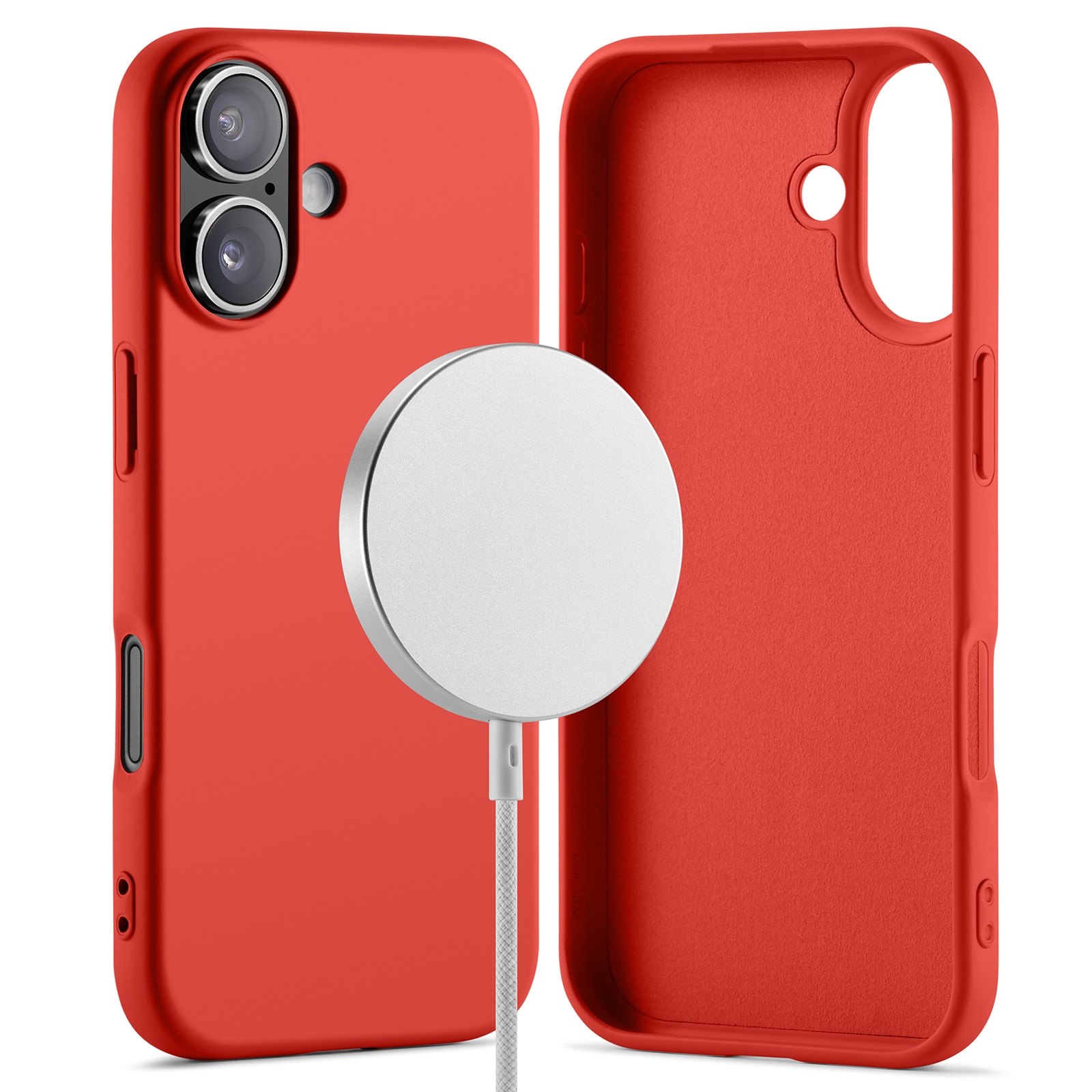 TPU Cover MagSafe iPhone 17 Rød