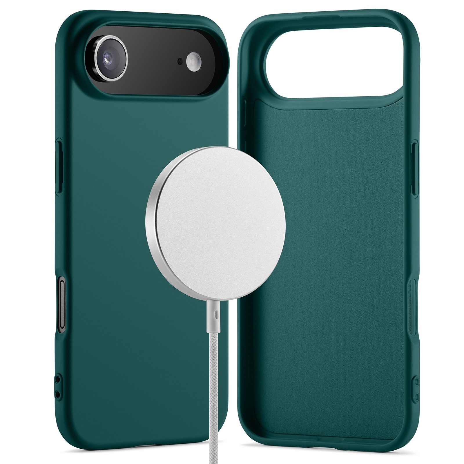 TPU Cover MagSafe iPhone 17 Air Mørkegrøn