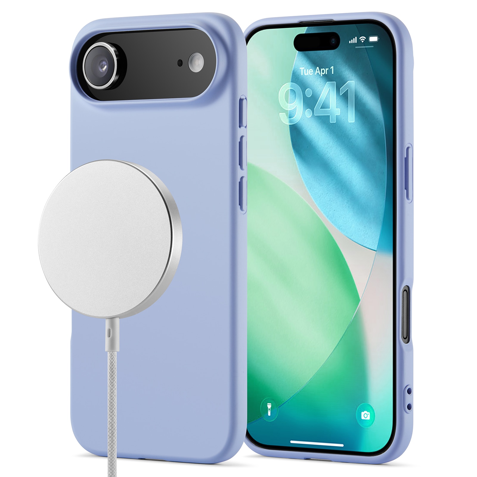 TPU Cover MagSafe iPhone 17 Air Lilla