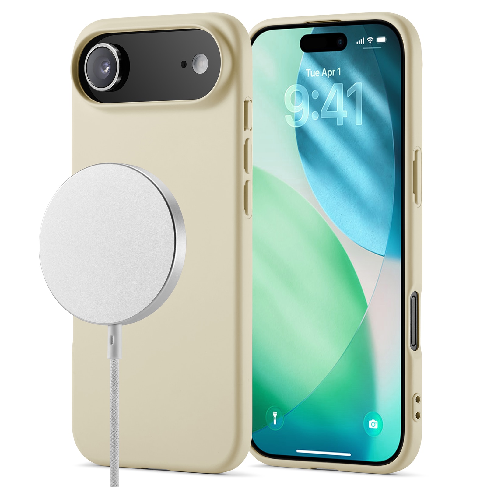 TPU Cover MagSafe iPhone Air Beige