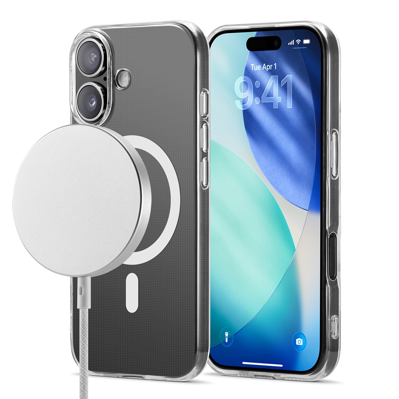 TPU Case MagSafe iPhone 17 Gennemsigtig