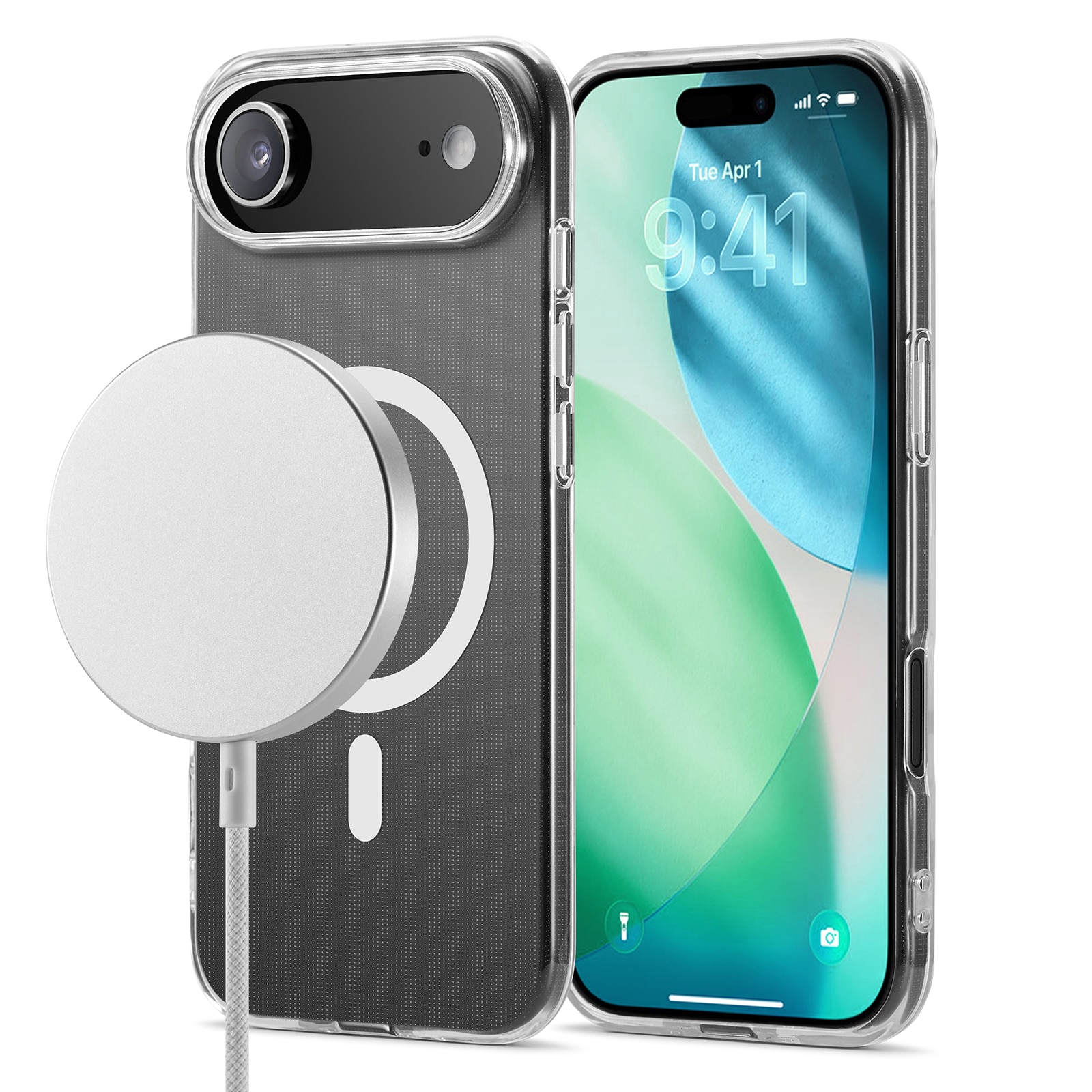 TPU Case MagSafe iPhone 17 Air Gennemsigtig