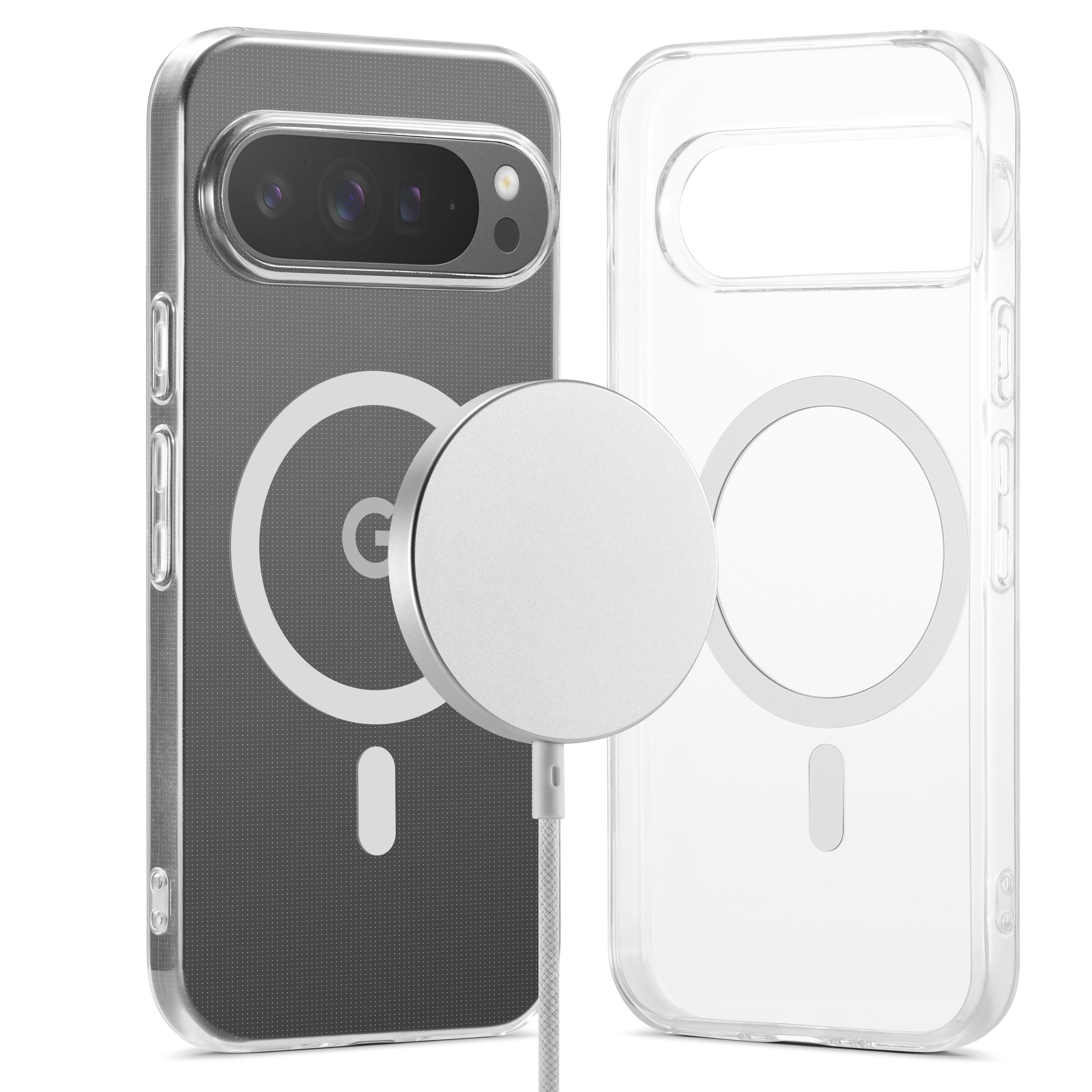 TPU Case MagSafe Google Pixel 10 Gennemsigtig