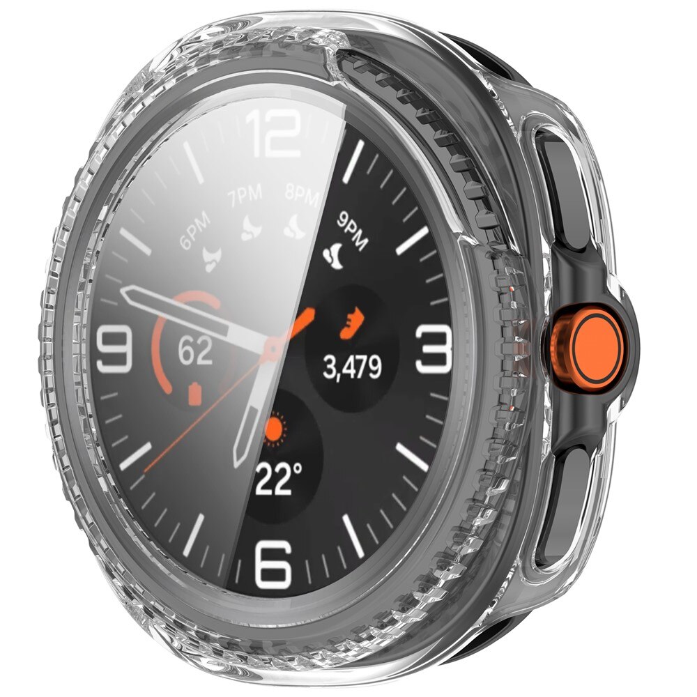 Full Cover Case Samsung Galaxy Watch 8 Classic Gennemsigtig