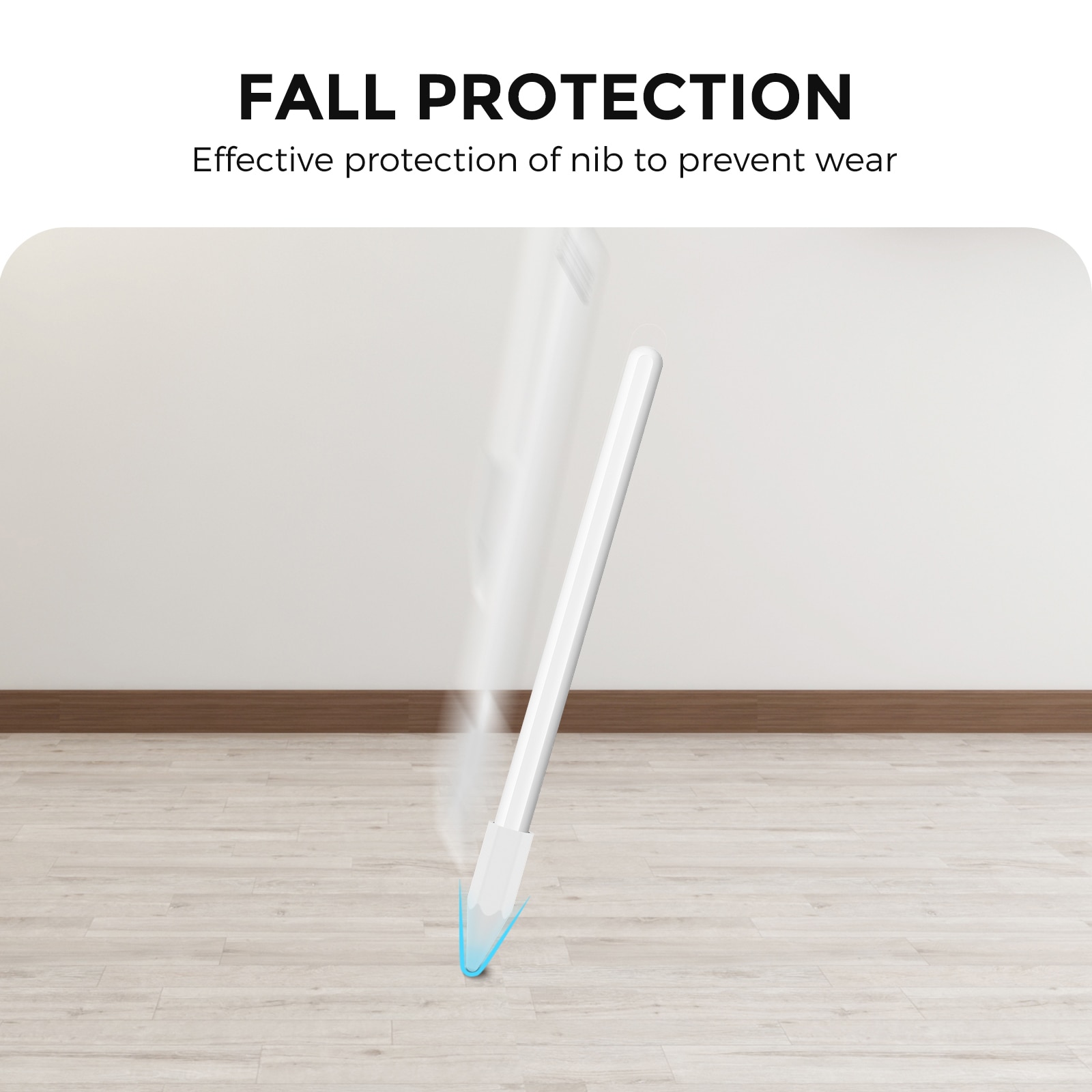 Spidsbeskyttelse Apple Pencil Hvid