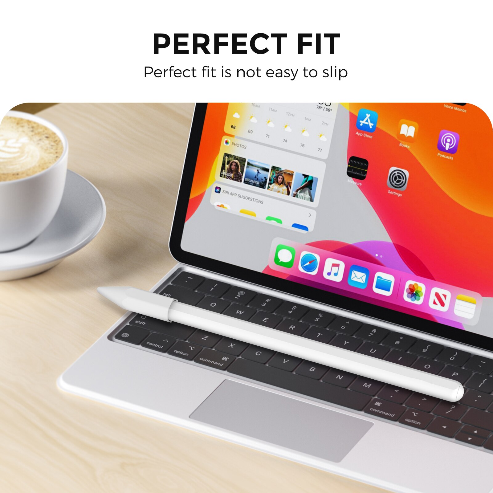 Spidsbeskyttelse Apple Pencil Hvid