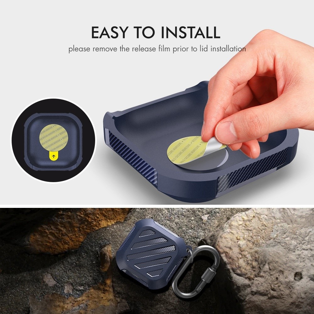 Samsung Galaxy Buds FE Case Rugged Black