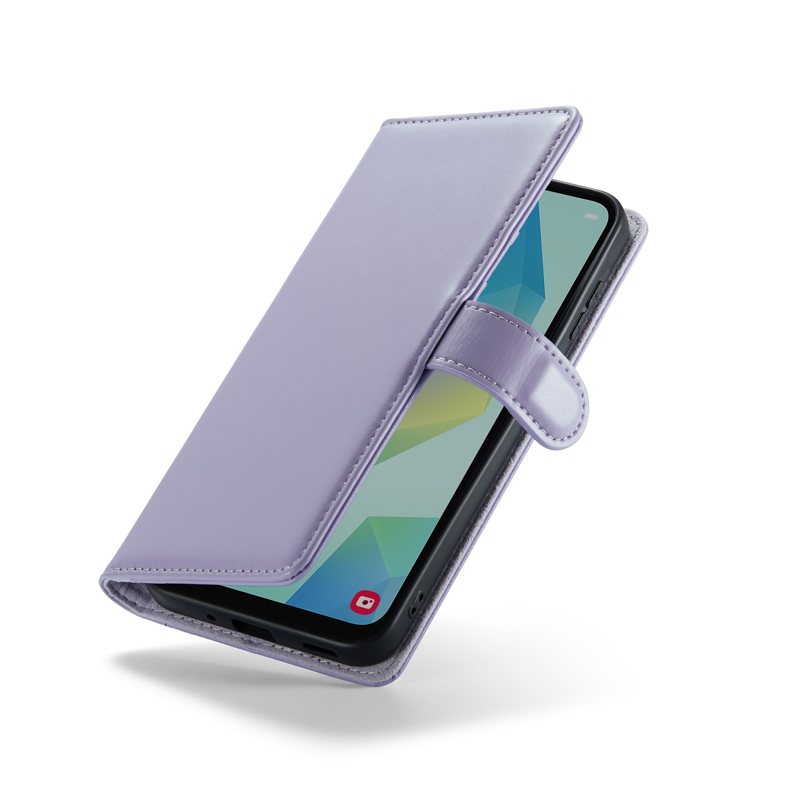 Ægte Læderetui Samsung Galaxy A16 Lilla